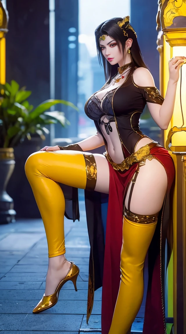 Bela odalisca do harem, bellydancer, sedutora, thicc