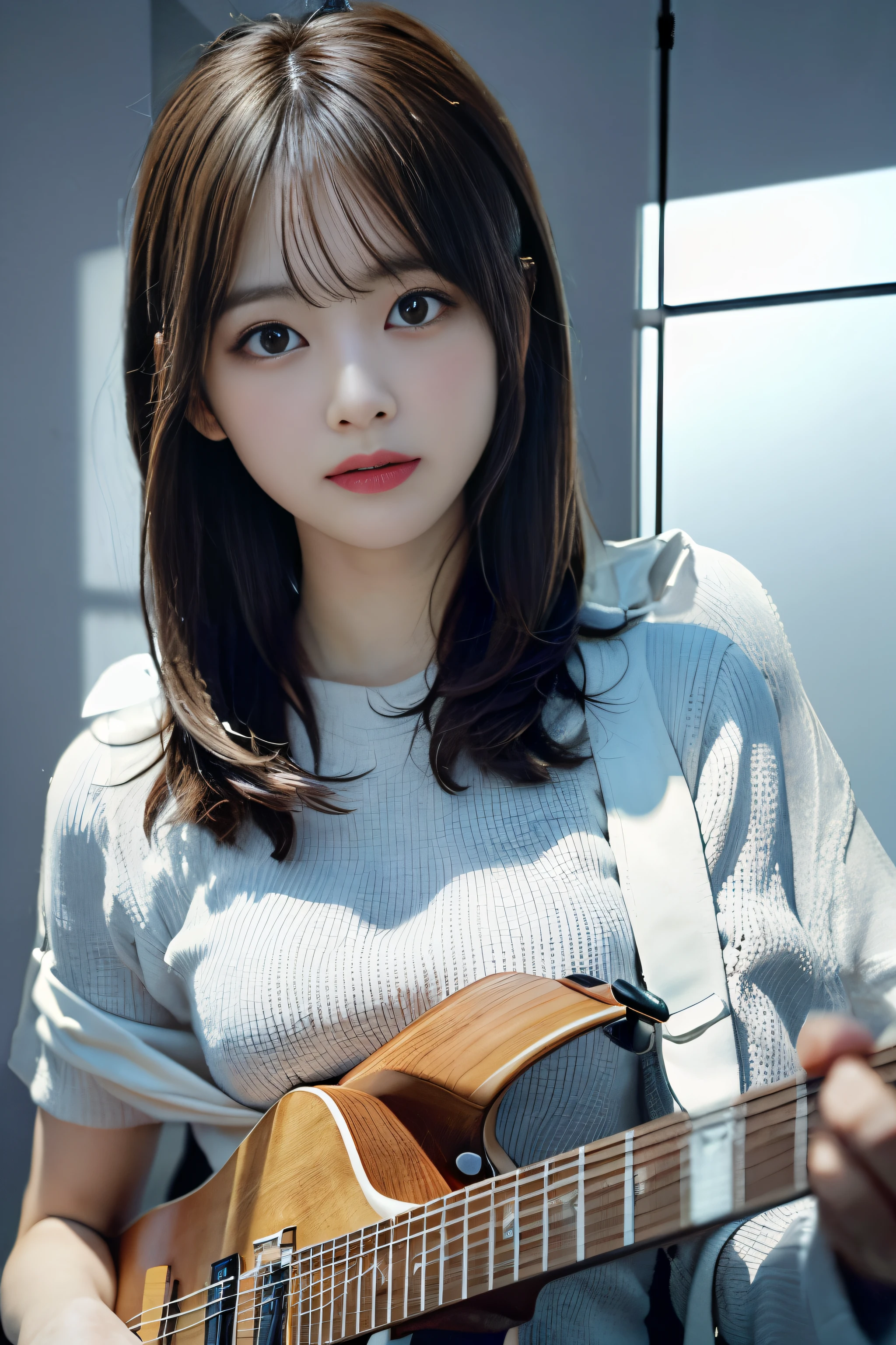 Solid white background
