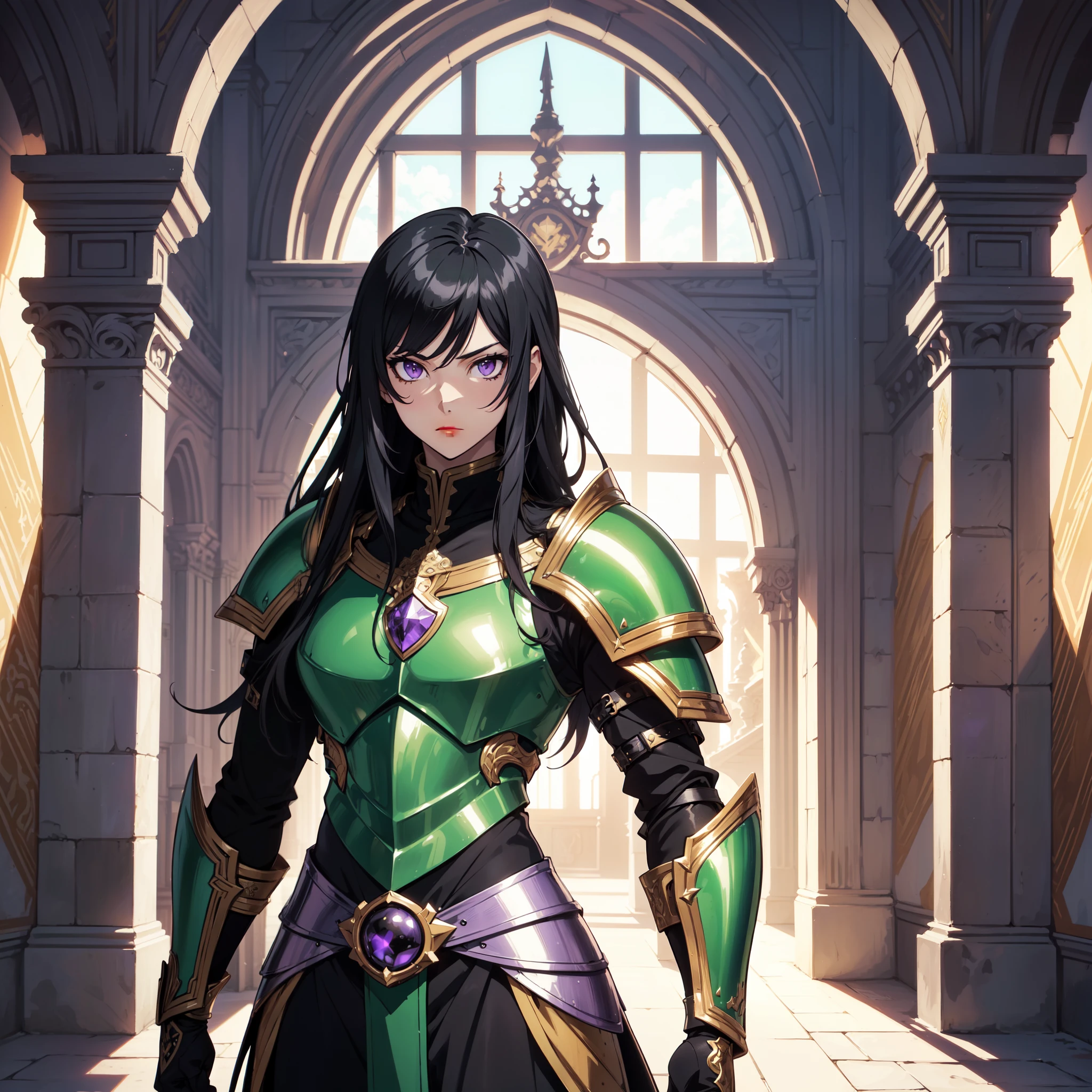 128K Ultra High Definition,
128K Ultra High Quality,
128K Ultra High Resolution,
Best Definition,
Best Quality,
Best Resolution,
Perfectly Detailed,
Perfectly Designed,
Extremely Detailed,
Extremely Designed,
Hyper Detailed,
Hyper Definition,
Hyper Quality,
Hyper Resolution,
Masterpiece,
(((Anime))),
Body Shot,
(((Boy))),
Handsome,
Muscular Body,
(((Black Long Hair))),
(((Purple Eyes))),
(((Hyper Detailed & Perfectly Designed With Ultra High Quality Green Warlord Armor))),
(((Inside Of Medieval Royal Palace Background Scenery))),