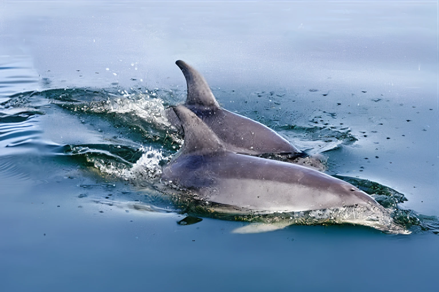 Please on the water surface,