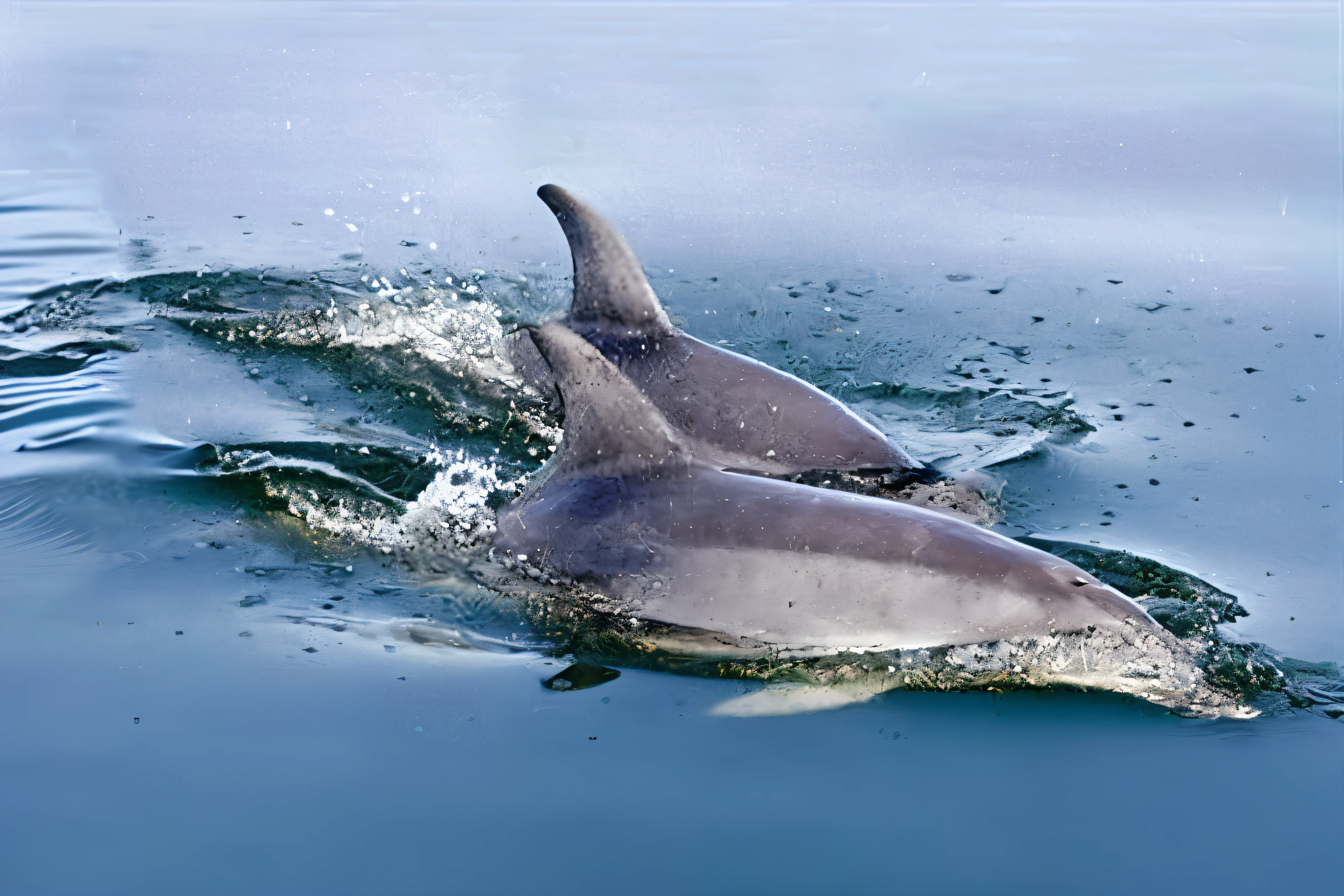 Above the water please,