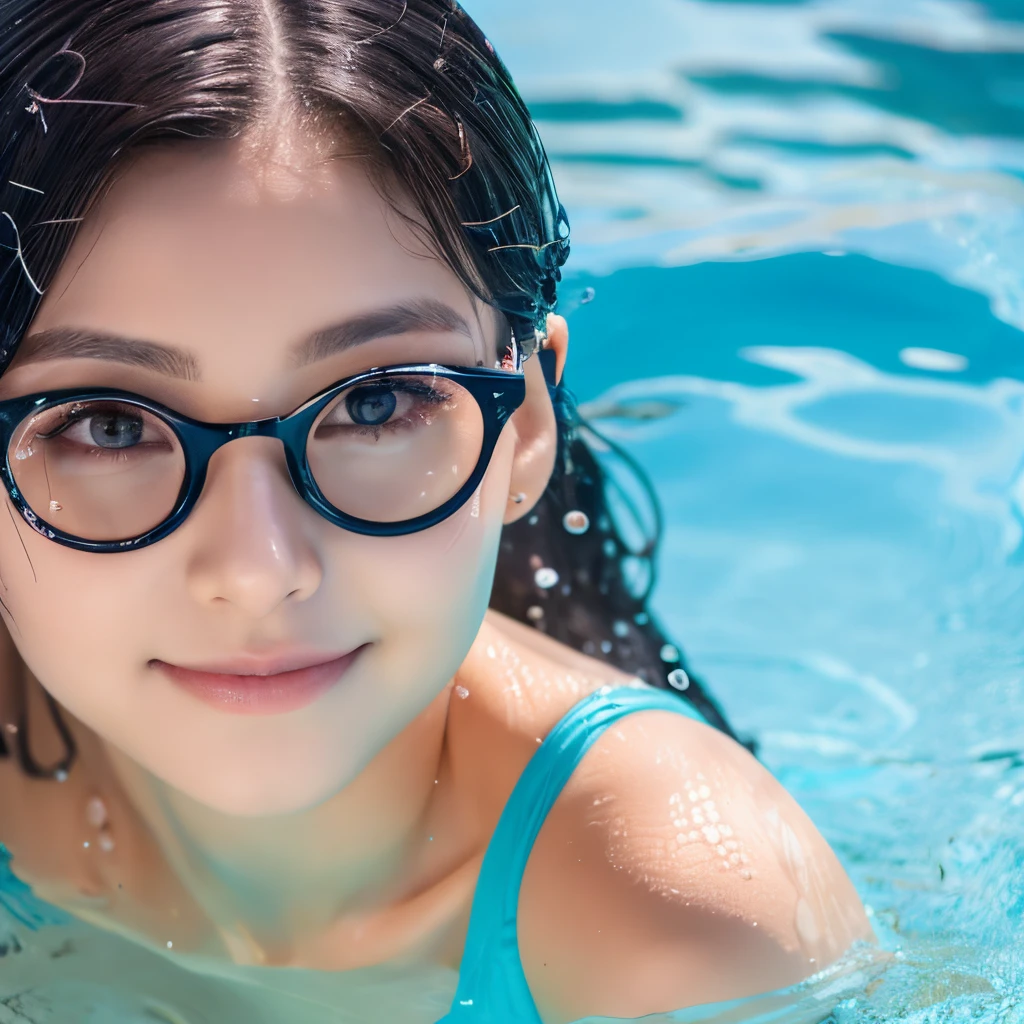 my glasses came off　swim wears　Beautie