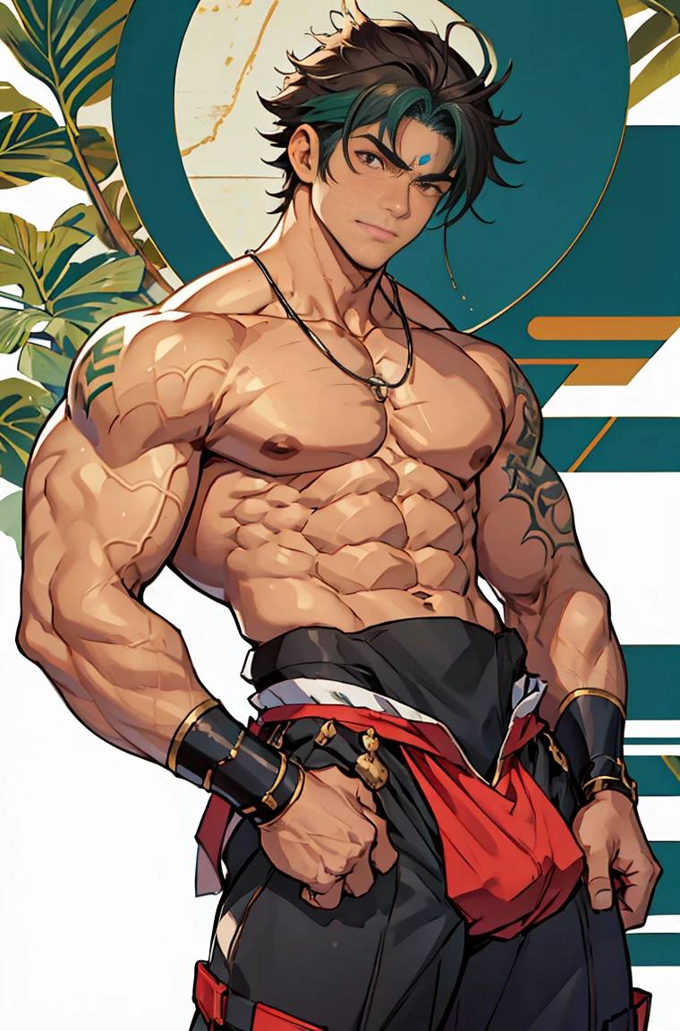 show off thick arms to the audience，closeup of arms，Shoulders exposed，Stout arms，A mais alta qualidade de imagem，Pessoas do sexo masculino，Child，1 ，jovem e bonito，Shoun，cabelos brancos，Cabelo liso curto，Pele escura，Anime peito grande，anime wallpaper，sozinho，Foco Masculino，cuecas，Dilation of the pectoral muscles，capa vermelhirilha saliente，Fundo Urbano，Espalhe as pernas，sexy,(master part, best quality),meias brancas longaotas Red Martin，((Exaggerated bulge of muscles))，