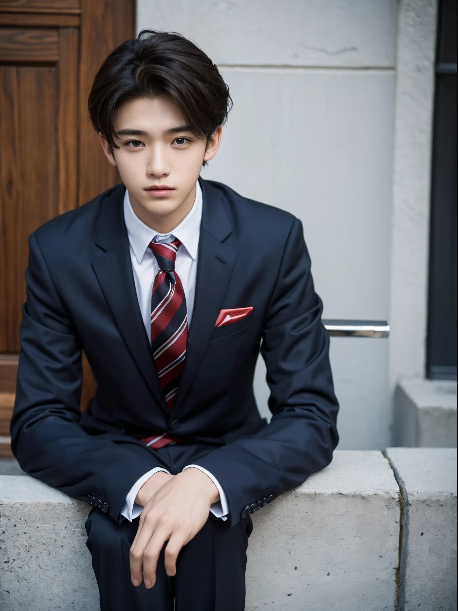 boy, y.o, handsome, suit, tie