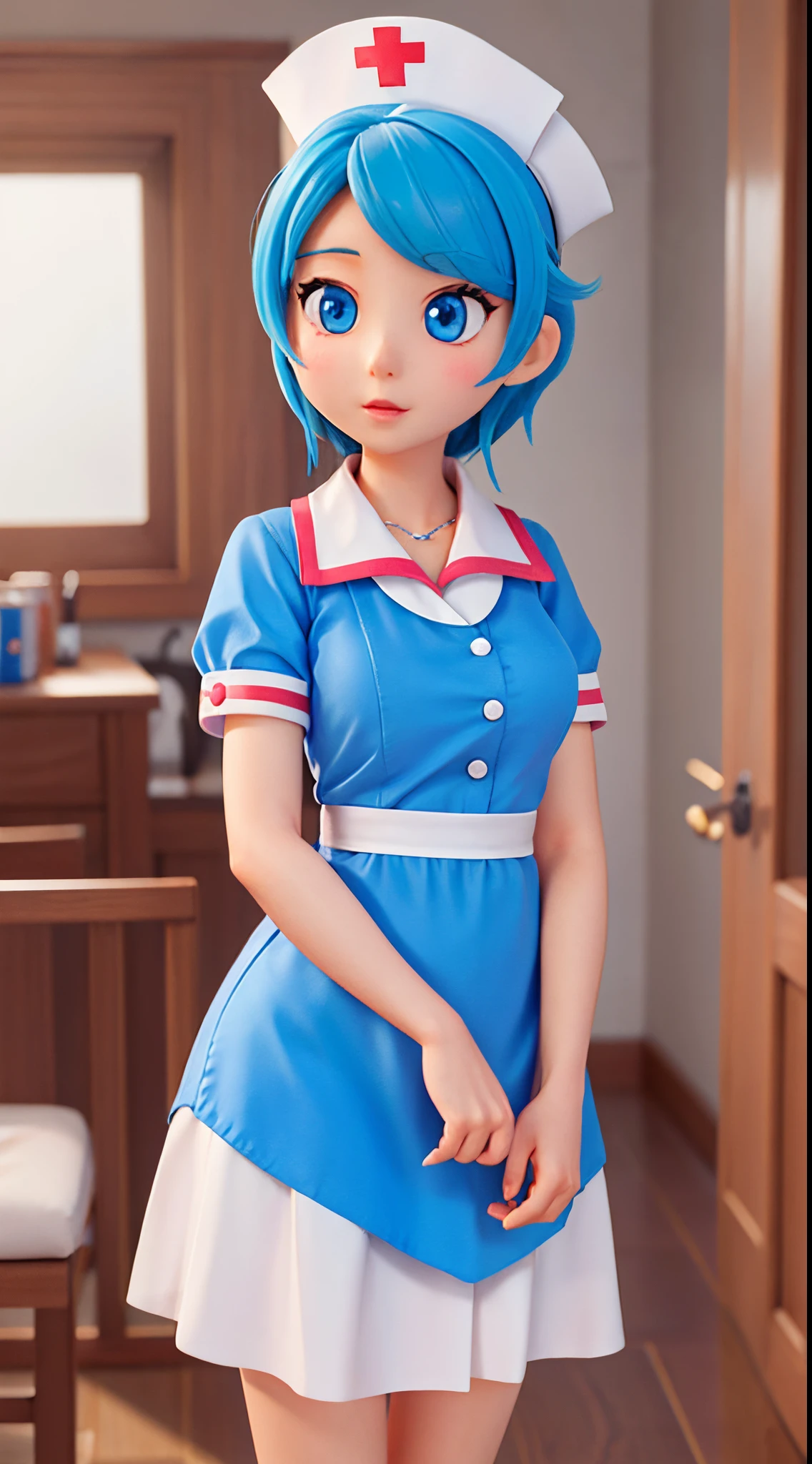A woman, nudist, naked, wearing red shoes, (gigantic breasts, pussy juice), blue hair, (rabbit ears on head), mohawk hair, short hair, hair with bangs in front of the eyes, looking at the viewer, ((pose interacting and leaning on [a refrigerator|an instant with computer|an old piece of furniture])), in a brothel with furniture, plasma TV,  refrigerator, window, ((full body):1.5), 16k, UHD, best possible quality, ultra detailed, best possible resolution, Unreal Engine 5, professional photography, well-detailed fingers, well-detailed hand, perfect_hands, perfect, GoodHands-beta2, Furtastic_Detailer, (((NSFW))),