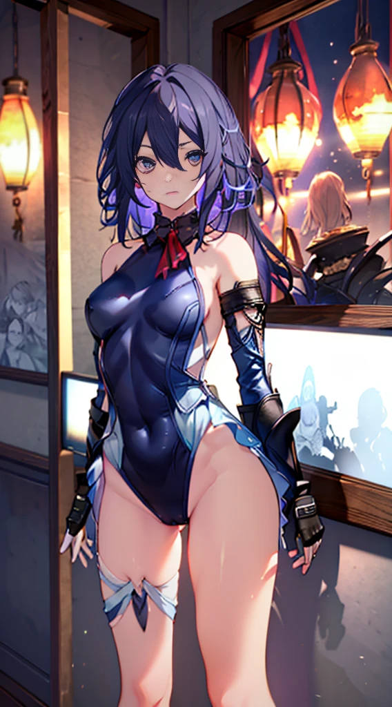 Blue leotard,highleg,Crab crotch,Humiliated face,tears of defeat, After the battle, Detailed art photos, beautifull detailed face, Dreamy, blazing, Back lighting, Glamour, Glow, shadowy, oil on canevas, brushstrokes, Soft, Ultra high definition, 8K, unreal enginee 5, Ultra Focus Sharp, ArtGerm, Roisch, nffsw, intricate art masterpiece, Menacing, Matte Paint Movie Poster, Golden ratio, CGsociety trend, Convoluted, epicd, Highly detailed, Vibrant, production cinematic character render, Quality model ultra-high,well-muscled,
