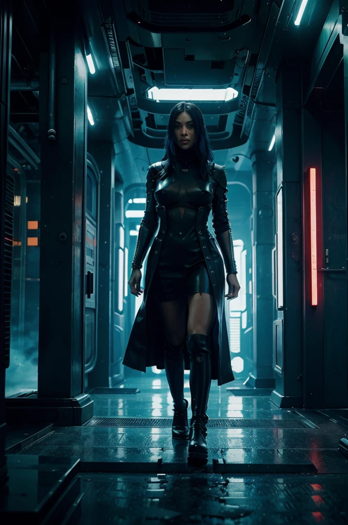 futuristic city, cyberpunk, violence, decadence, futuristic society, ocean