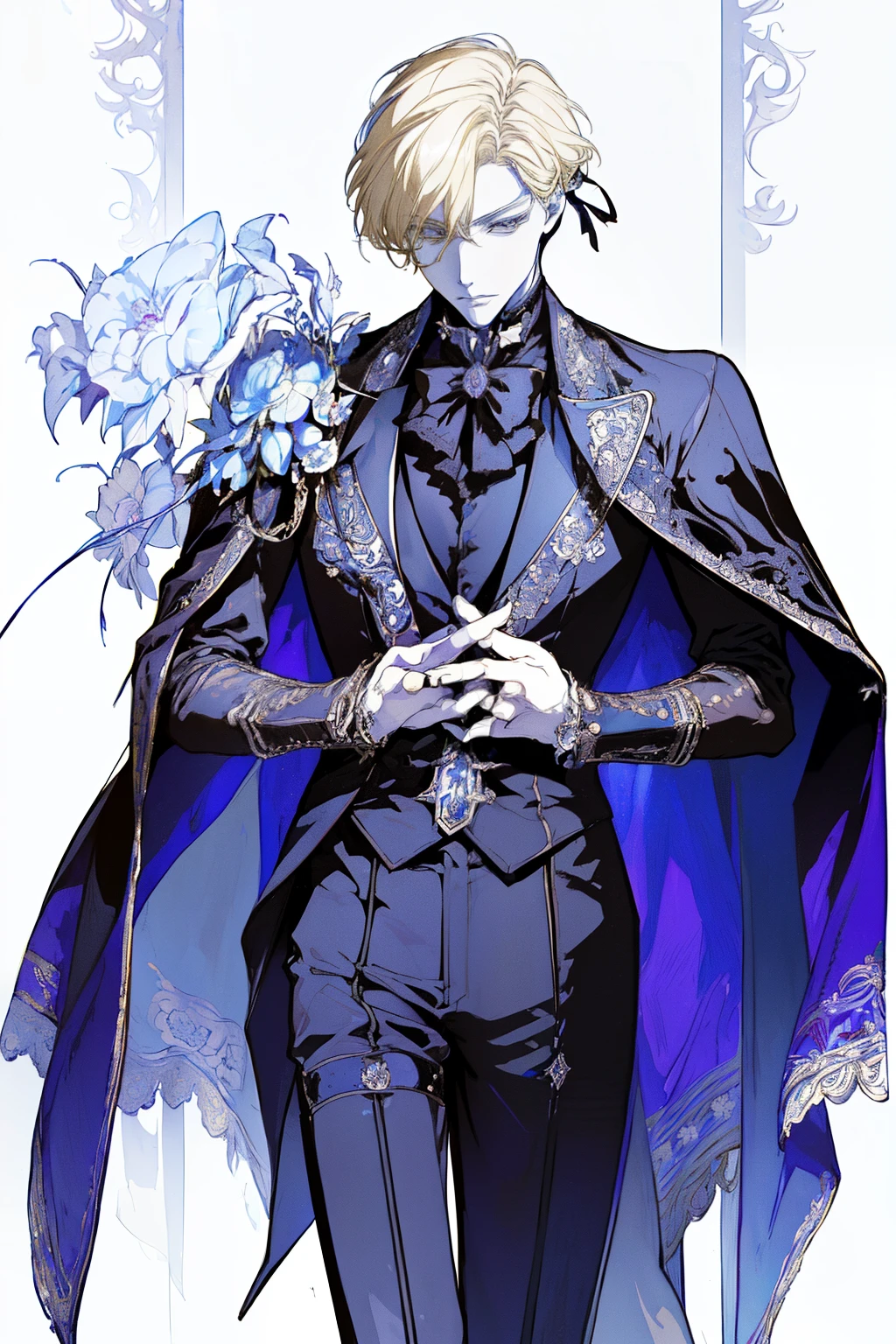 masterpiece, (absurdres:1.1), best quality, extremely delicate, Victorian era badass anime drawing of a man Regal Victorian era character masterpiece, (absurdres:1.1 realistic rendering, Dungeons and Dragons, Fantasy, octane rendering, zbrush. Character design, photorealistic, unreal mechanism, hyperdetailed, concept art, trend in art season. ((best quality)), ((masterpiece)), ((realistic)), (detail anime drawing of a man Regal , 2 d anime style, male anime style, male anime character, anime style masterpiece, (absurdres:1.1), best quality, extremely delicate, Victorian era badass knight anime drawing of a man Regal Victorian era character masterpiece, (absurdres:1.1), best quality, extremely delicate, Victorian era badass anime drawing of a man Regal Victorian era inspired a close up character portrait, [ character design ], demon slayer rui fanart, [[[[grinning evily]]]] natural blonde hair Victorian era inspiration Victorian era badass anime drawing of a man Regal Victorian era inspired a close up of a man white armor knight a red cape, casimir art, beautiful androgynous portrait of knight white armor flame knight fantasy male portrait, delicate androgynous prince, fantasy characture portrait, renaissance prince, picture of a male cleric knight armor , inspired in kris from deltarrune, male vampire of clan banu haqim sword on hand