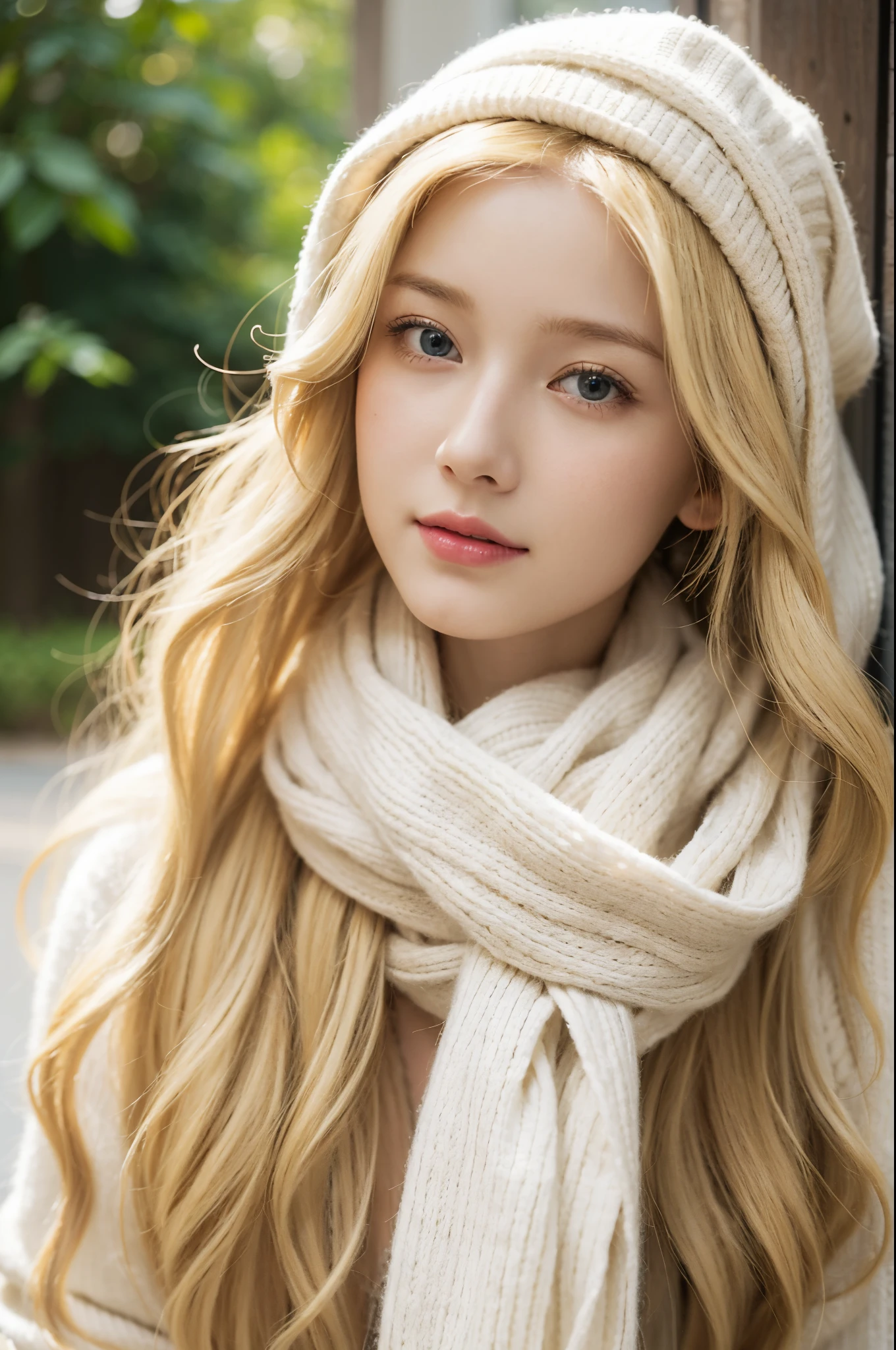 Close-up of a woman with a scarf on her head, Curly blonde hair | D & D, long blond, blonde hair, blonde hair, Beautiful blonde woman, long hair blonde hair, beautiful blonde girl,, Pale skin wavy blonde hair, blonde beautiful young woman, blond woman in a, Beautiful blonde