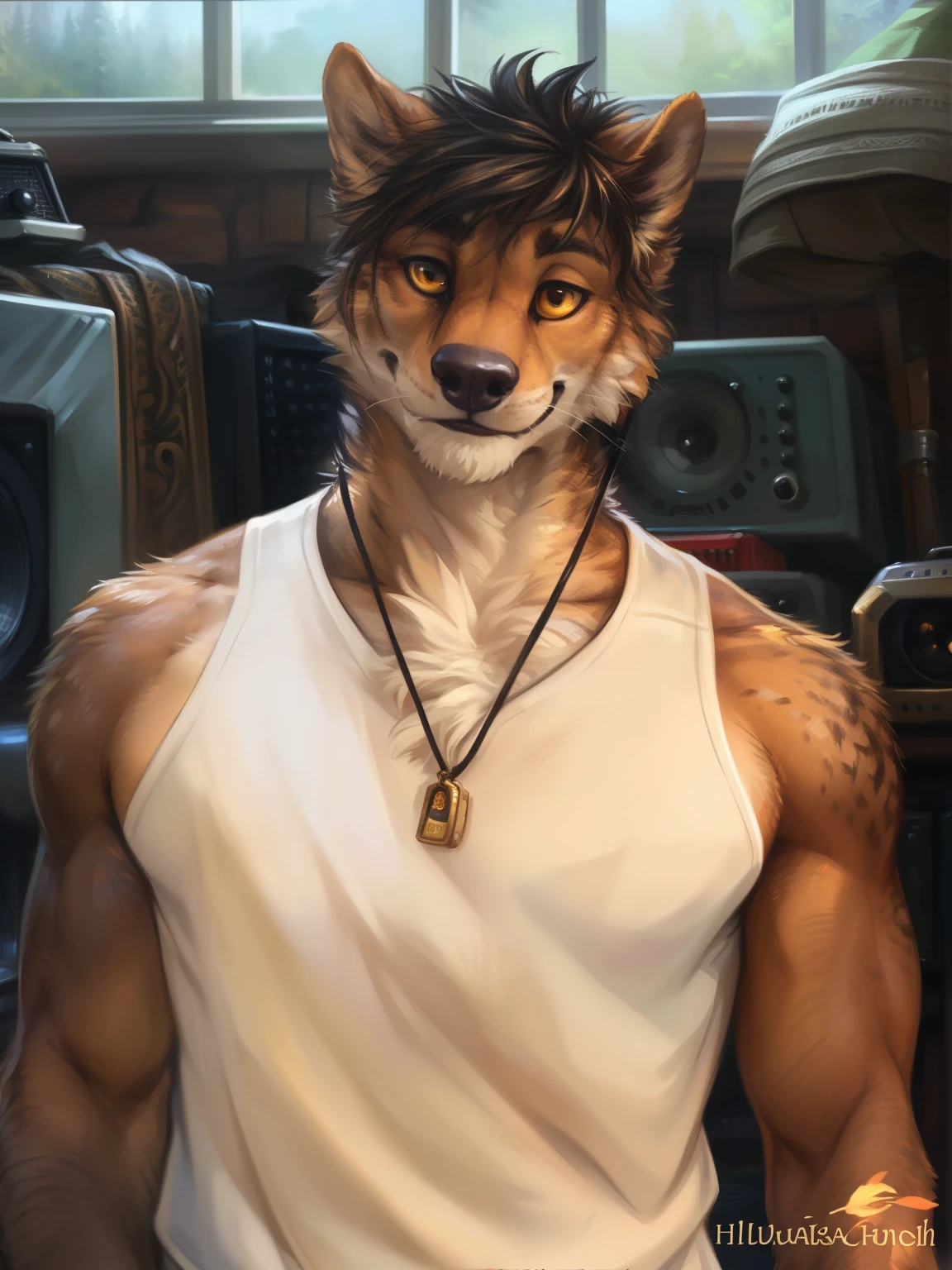 (author:Hioshiro、kenket and dimwitdog, Michael &lifier; Inessa Garmash, ruanjia, Pinodeheni, Chunie), Alone, Humanity, male people, (Bjorn), ((Intricately detailed fluffy fur texture)), my, Karasumi, (yellow-eyed) , Chest hair tufts, ((dressed in)),Strong,Handsome,musculature, Cinematic, Alone, (Muscle tissue), (shadowing), (A detailed eye):1.2, ((bust))