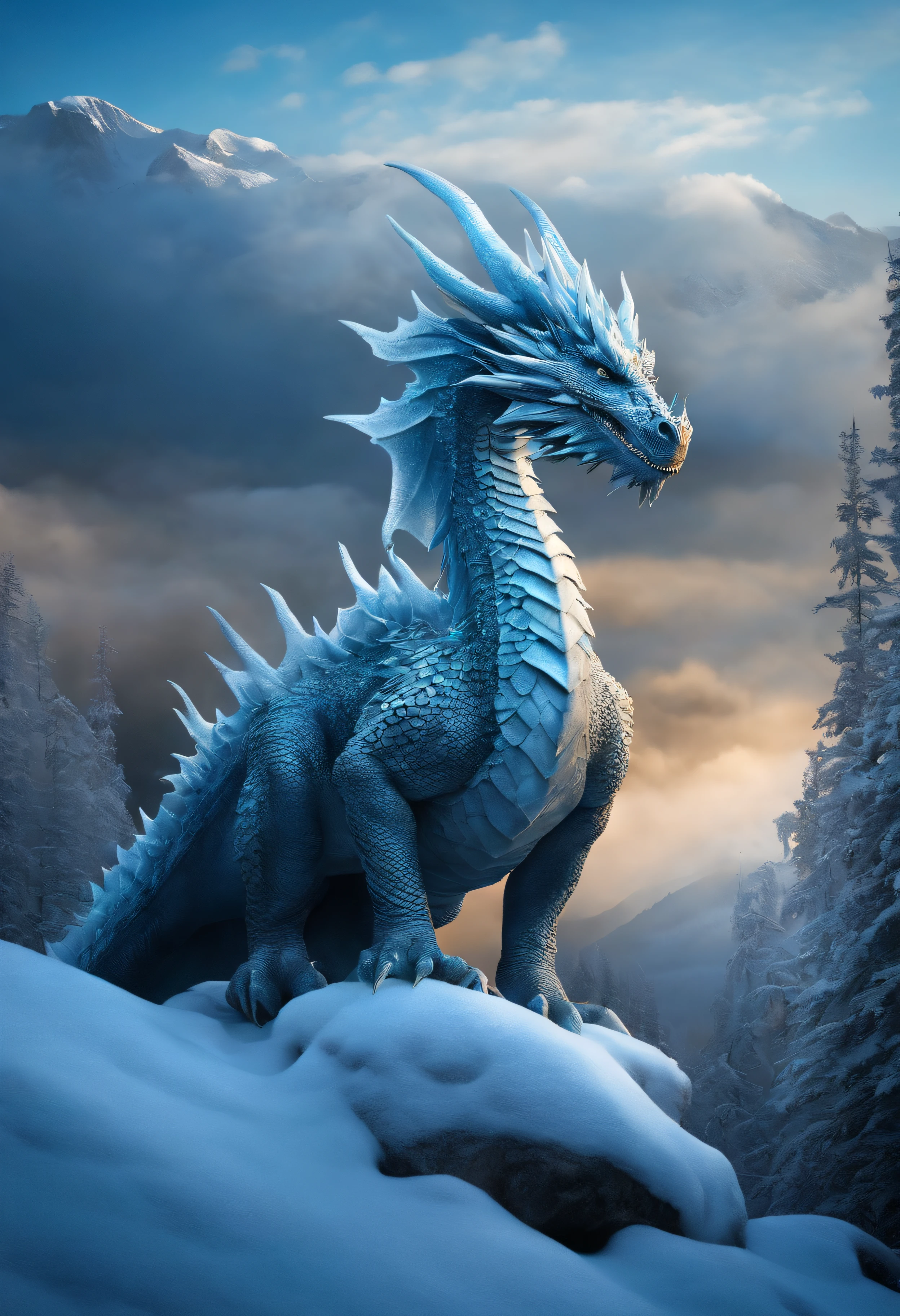 Frost Dragon，bln，Higher than a mountain