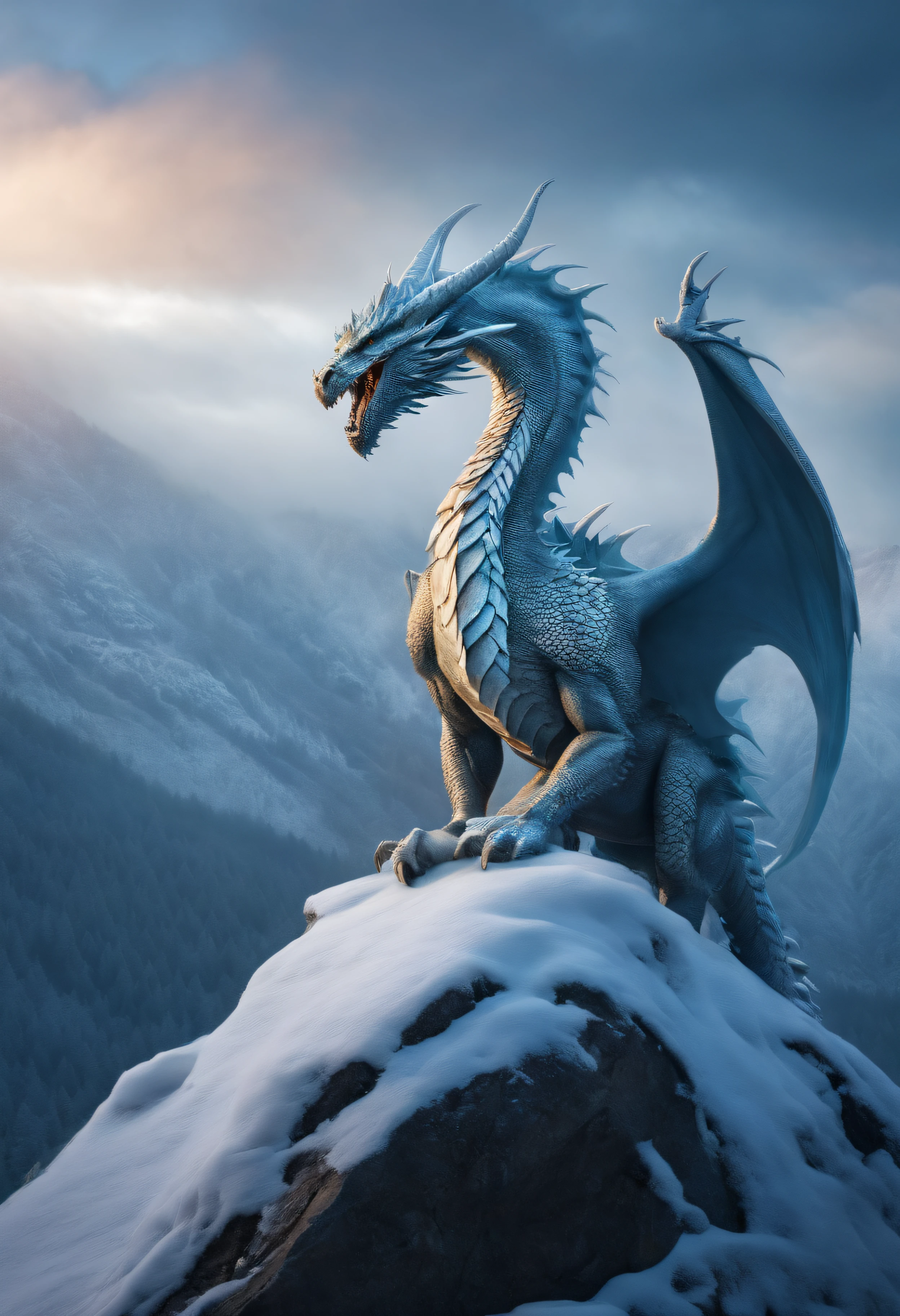 Frost Dragon,bln,Higher than a mountain