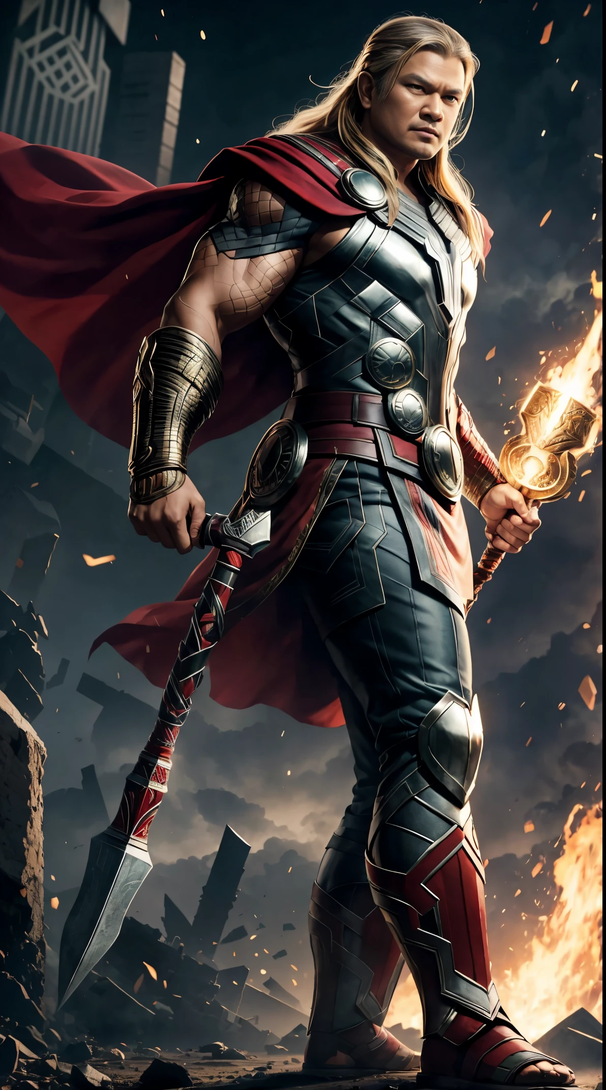 Prabowo Subianto outfit thor