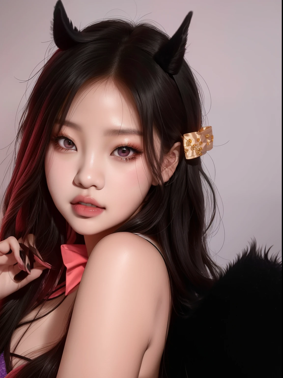 Jennie kim, diabla, beautiful and sexy asian, ojos rasgados, Jennie de blackpink