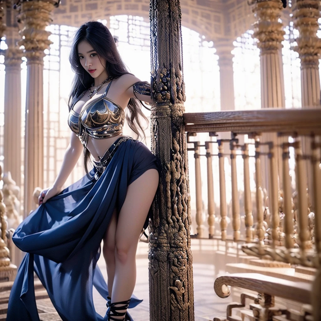 Beggar princess, slum, tile bowls everywhere, dirty, humiliating, wet, dripping clothes, half-squat, begging, royal diamond jewelry, princess crown, luxurious light evening dress, one-shoulder dress, French stiletto heels, stiletto heels, big breasts, white skin, 8k,