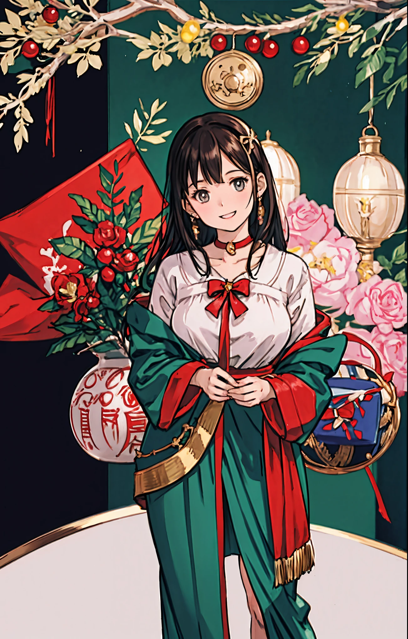 (best quality,4k,8k,highres,masterpiece:1.2),ultra-detailed,realistic,gifts,table,Christmas tree,decorations,wrapping ,bows,ribbon,presents,holiday spirit,vibrant colors,warm lighting,cozy atmosphere,toys,cards,candles,snowflakes,joyful,celebration,exquisite details,exciting surprises,shiny ornaments,sparkling tinsel,beautifully wrapped,excited children,anticipation,festive mood,magical ambiance,delightful moment,wonderful memories,family gathering,cheerful faces,Christmas magic,extravagant,abundance of presents,HDR,UHD,studio lighting,ultra-fine painting,sharp focus,physically-based rendering,professional,vivid colors,bokeh.