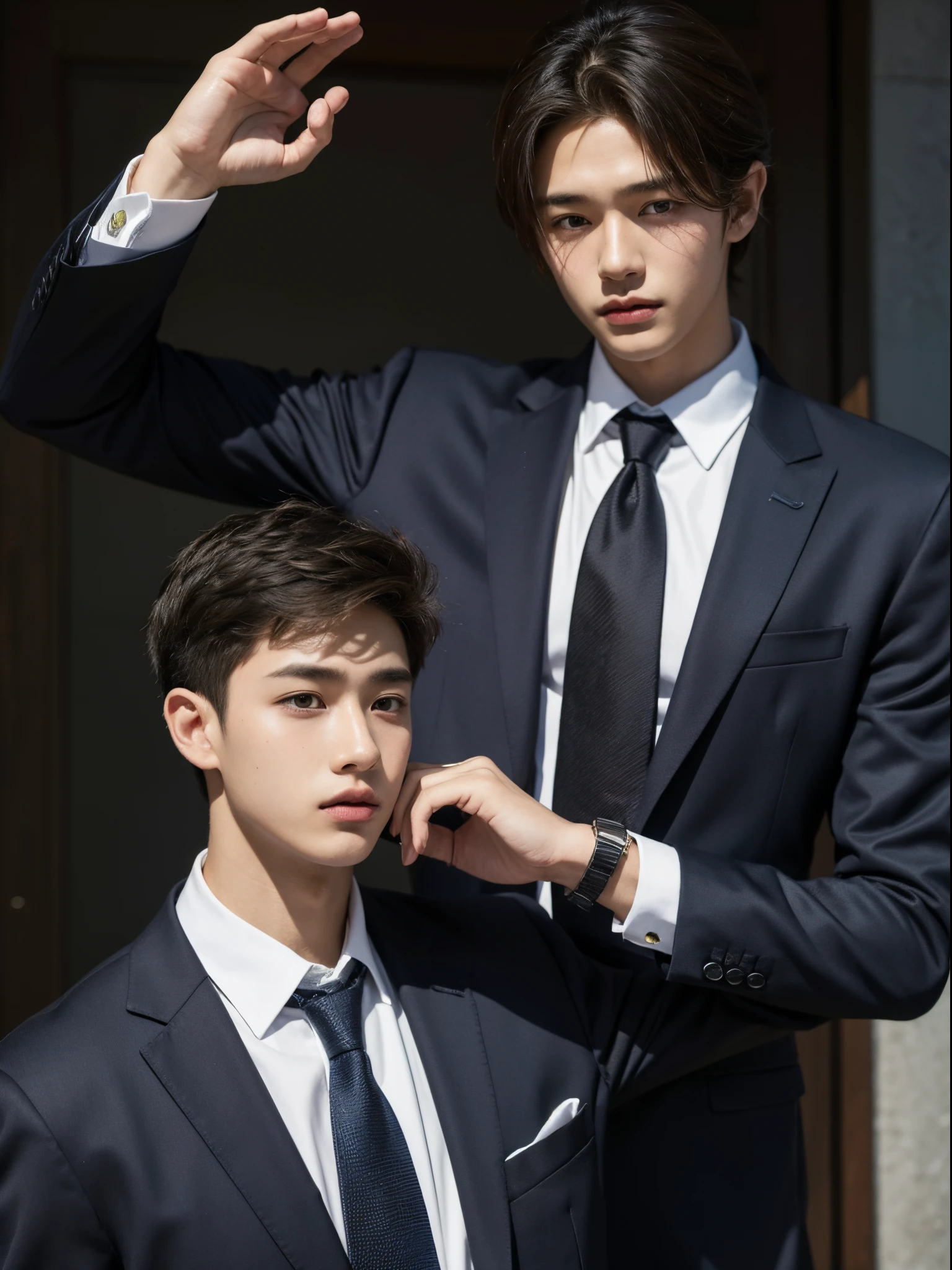 boy, y.o, handsome, suit, tie
