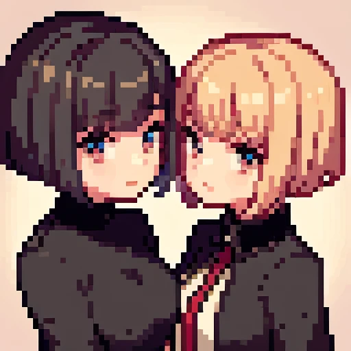 8 personagens femininas peladas, posando e cada uma com um estilo sexual diferente e cabelos com estilos e estilos diferentes, they are very separate from each other.