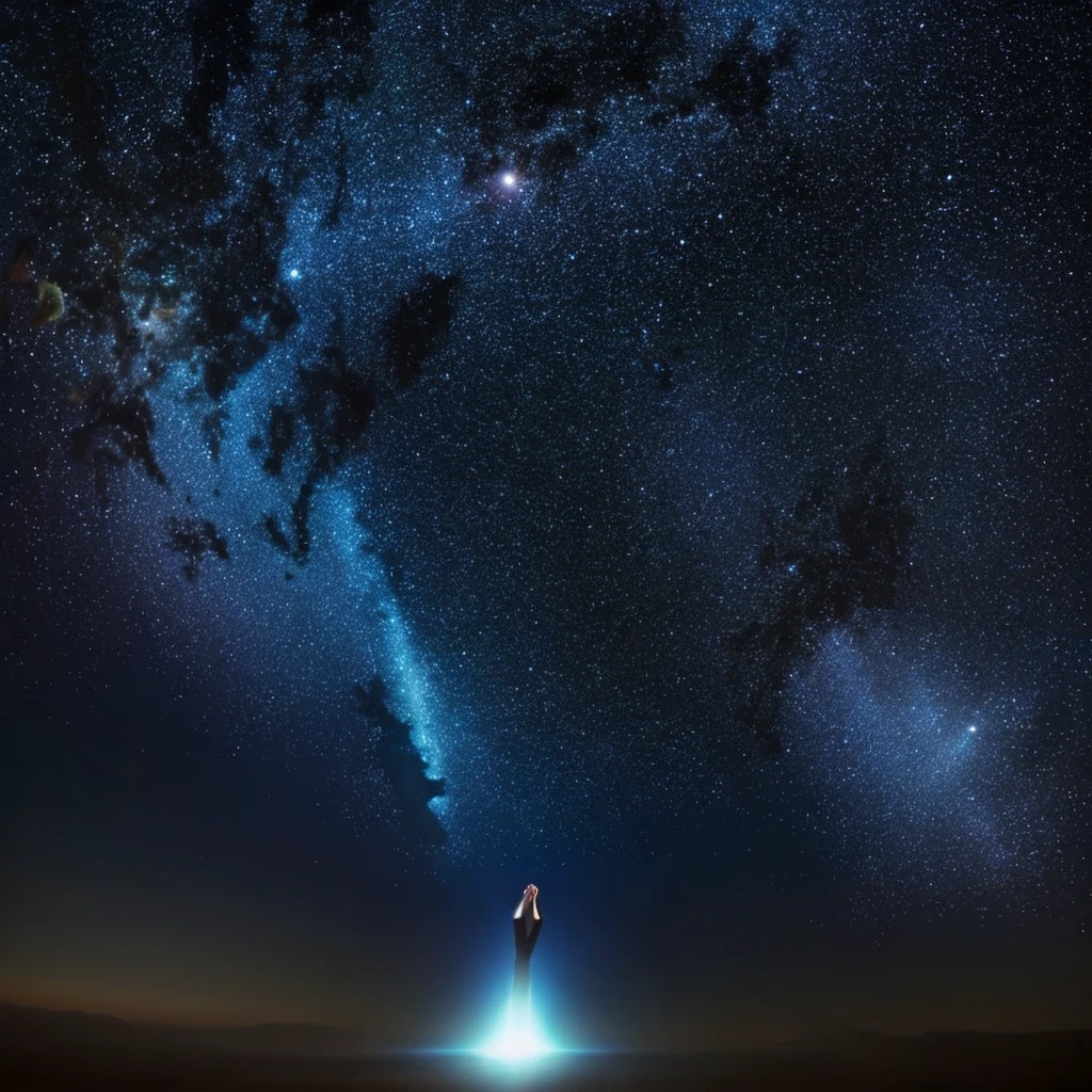 Falling Stars　cosmic space　pray