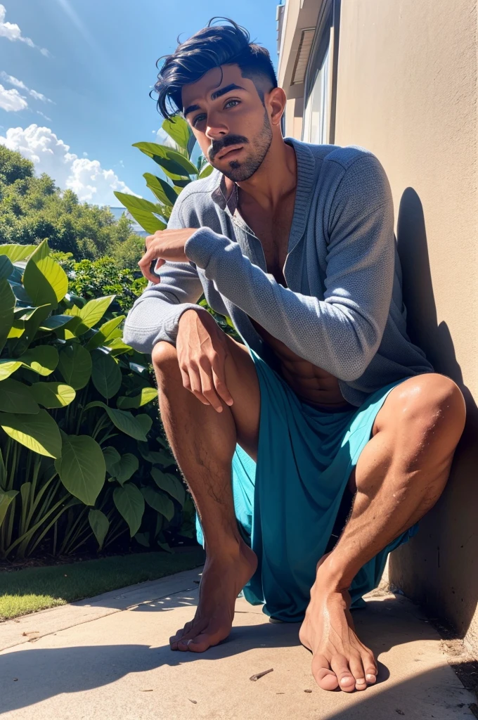 faaris azura, onlyfans photoshoot, showcasing aesthetic feet