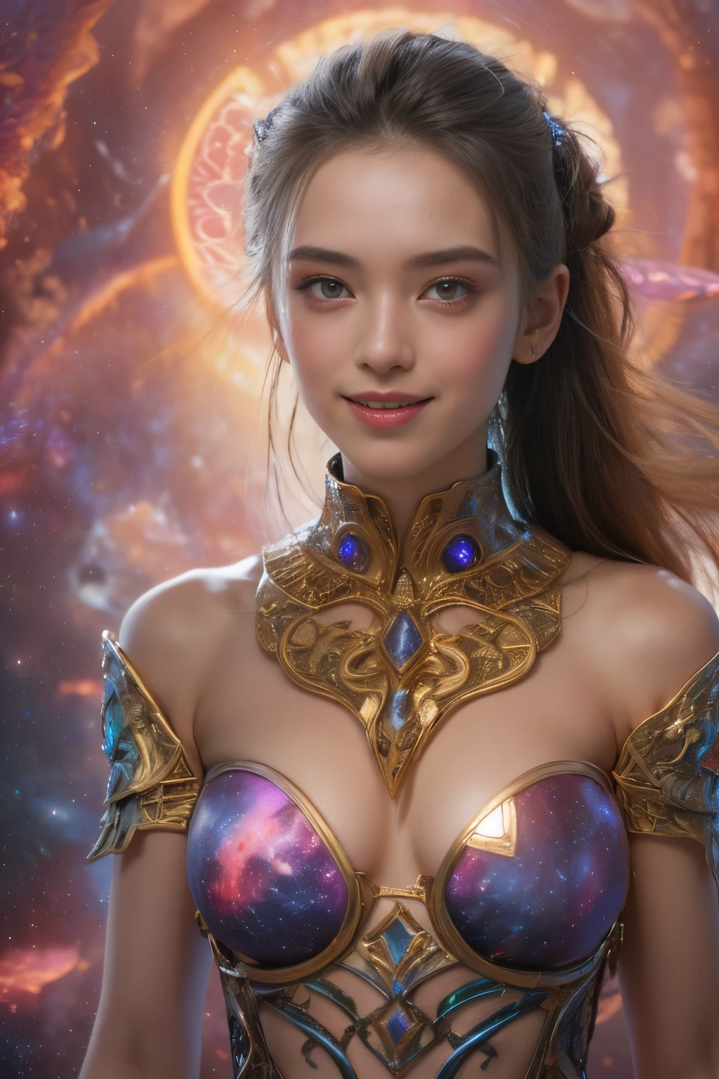 (Two beautiful teenage italian girls:1.6), Close friends, (They are hugging each other:1.2), Kiss her cheek or chest,(Detailed iridescent bodysuit with beautiful fractal or marble design:1.5), Incredible and spectacular scenes, ((High quality)), ((Detailed)), ((Fantasy)), Blue Plasma Brain, Green Plasma Body, Showing her armpits, beutiful breast, obscenity, (Lewd smile:1.2), coarse, Obscene, (Immoral:1.2), Lachish, (small breasts with beautiful raised pink areolas,:1.5), (Cameltoe), (Expression of ecstasy:1.2), Photorealistic, Official art, Unity 8K Wall , 8K Portrait, Best Quality, Very high resolution, (Incredibly beautiful nature background:1.6), (:1.5), (Sexy and glamorous:1.1), (A coquettish expression:1.6), (seductively smiling:1.6), (erotic posing:1.9), (Model Posing:1.8), Beautiful seductive face, Portrait, (Thick eyebrows:1.4), (Big scarlet eyes:1.6), Beautiful eyes with fine symmetry, (Ultra detailed eyes:1.4),(Highly detailed face and eyes:1.7), (High-resolution red-eye:1.8), Intimate face, (ultra detailed skin texture:1.4), White skin, pale skin, Perfect Anatomy, Thin, (Beautiful toned body:1.5), Highly detailed hair, (Moist skin:1.2), No makeup, (dark circles:1.1), Good anatomy, Focus Face, good-looking, (Emilia Clark:0.6) (Emma watson:0.3),(Jennifer Connelly:0.4), Elegant face, Nice, (A delicately crafted necklace is wrapped around her neck.), (Bioluminescence with brilliant brilliance:1.4), (Luminous magic circle:1.5), Ruins of an ancient castle, Shining majestic cloud masses and sky, lightning bolt, Epic Realistic, (Greg Rutkowski:0.8), (teal and orange:0.4), (Art Station:1.5), Cinematic, (NSFW:1.2), Hyper Detailed, Dramatic light, (Intricate details:1.1), Beautiful black hair, (Wearing a gauntlet with a dense and very beautiful design decorated with jewels:1.1), Small chest, Galaxy, (nebulas:1.6), The Dark Knight, Fully armored body focus
