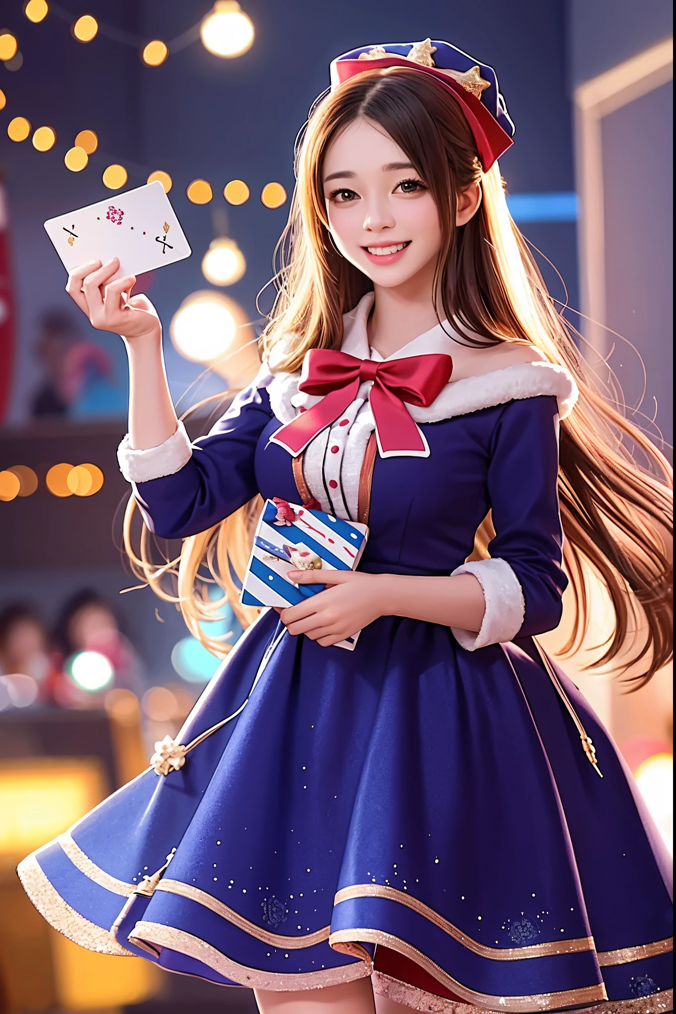 (best quality,4k,8k,highres,masterpiece:1.2),ultra-detailed,realistic,gifts,table,Christmas tree,decorations,wrapping ,bows,ribbon,presents,holiday spirit,vibrant colors,warm lighting,cozy atmosphere,toys,cards,candles,snowflakes,joyful,celebration,exquisite details,exciting surprises,shiny ornaments,sparkling tinsel,beautifully wrapped,excited children,anticipation,festive mood,magical ambiance,delightful moment,wonderful memories,family gathering,cheerful faces,Christmas magic,extravagant,abundance of presents,HDR,UHD,studio lighting,ultra-fine painting,sharp focus,physically-based rendering,professional,vivid colors,bokeh.