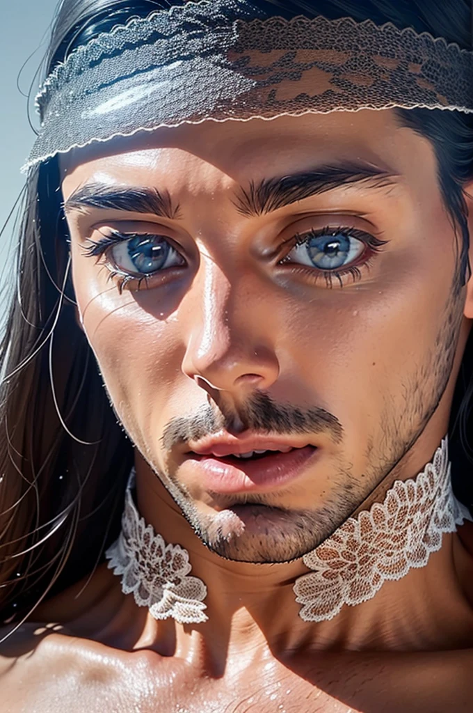 faaris azura, close up, passport photo