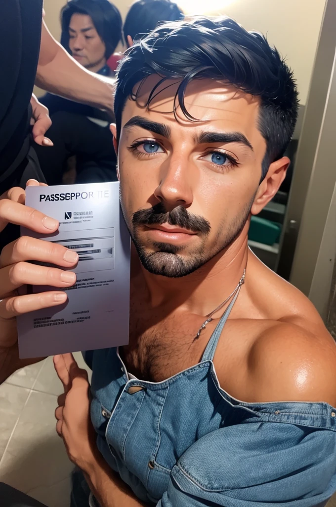 faaris azura, passport photo, passport style