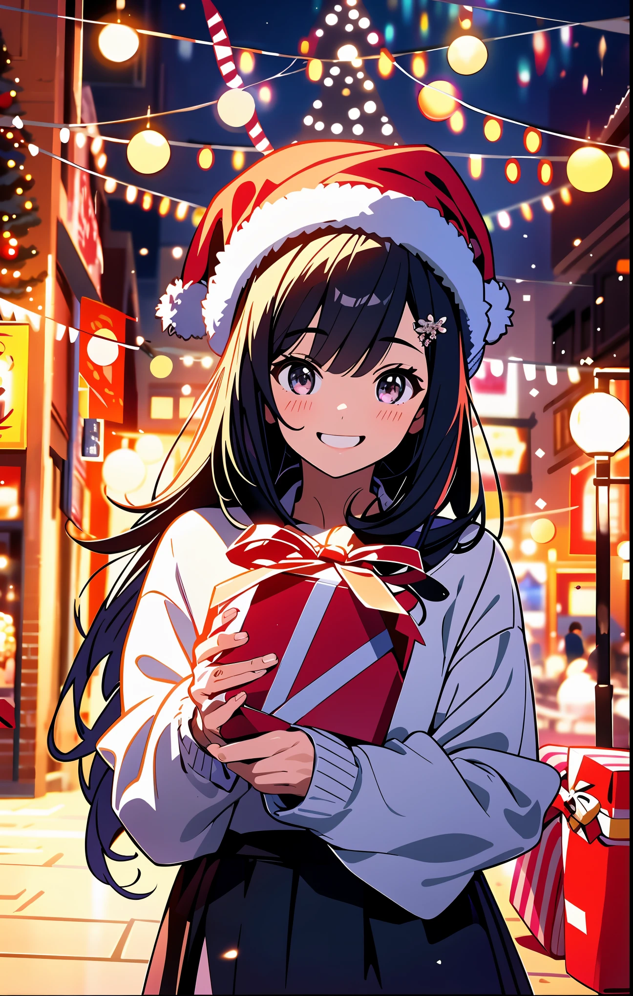 (best quality,4k,8k,highres,masterpiece:1.2),ultra-detailed,realistic,gifts,table,Christmas tree,decorations,wrapping ,bows,ribbon,presents,holiday spirit,vibrant colors,warm lighting,cozy atmosphere,toys,cards,candles,snowflakes,joyful,celebration,exquisite details,exciting surprises,shiny ornaments,sparkling tinsel,beautifully wrapped,excited children,anticipation,festive mood,magical ambiance,delightful moment,wonderful memories,family gathering,cheerful faces,Christmas magic,extravagant,abundance of presents,HDR,UHD,studio lighting,ultra-fine painting,sharp focus,physically-based rendering,professional,vivid colors,bokeh.