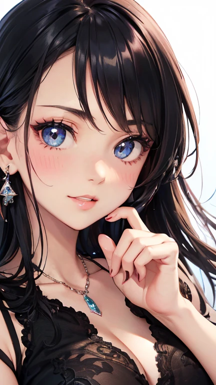 (masutepiece: 1.3), (max resolution: 1.2), (Ultra HDTV: 1.2), cinematric light, (8K resolution), (Detailed eyes and skin, detailed facial features, Perfect limbs、perfect fingers、Anatomically accurate body, Fingers in natural shape), (Sharp Focus: 1.2), (Focus on Face:1.2), Perfect Style, (Beautiful face, kawaii eyes, Clear eyes), acurate, Anatomically correct, Highly detailed face and skin texture, Detailed eyes, Double eyelids, Thin eyebrows, Glitter Eyeliner: 1 Natural cheeks, Glossy skin, Fair skin: 1.2, (Glossy lips: 1.4), (Shy look: 1.2),Highly detailed facial and skin texture, Detailed eyes, Double eyelids, Natural cheeks, ,shiny lips: 1.4,Exposed cleavage, Full body like, (red blush, embarrassed from:1.1), shiny little necklace and earrings, Black bra, (shiny lips: 1.2), (Soft breasts, Firm chest, large udder, Cleavage slightly hidden), (Hide the breast with your hands), red blush、embarrassed from, I see underwear, Public display of sexual activity, Dressing, Neat and clean woman, 22 years old, 1 persons, sexual excitement, bangs flowing diagonally, Long, Hair fluttering in the wind, Put your hair on the side of your ear with your hands, (Black hair, Lustrous hair), (#retro feminine style, #retro, #feminine, #rcasual), #outdoors, #Enjoy everyday activities, #a smile, #Natural look