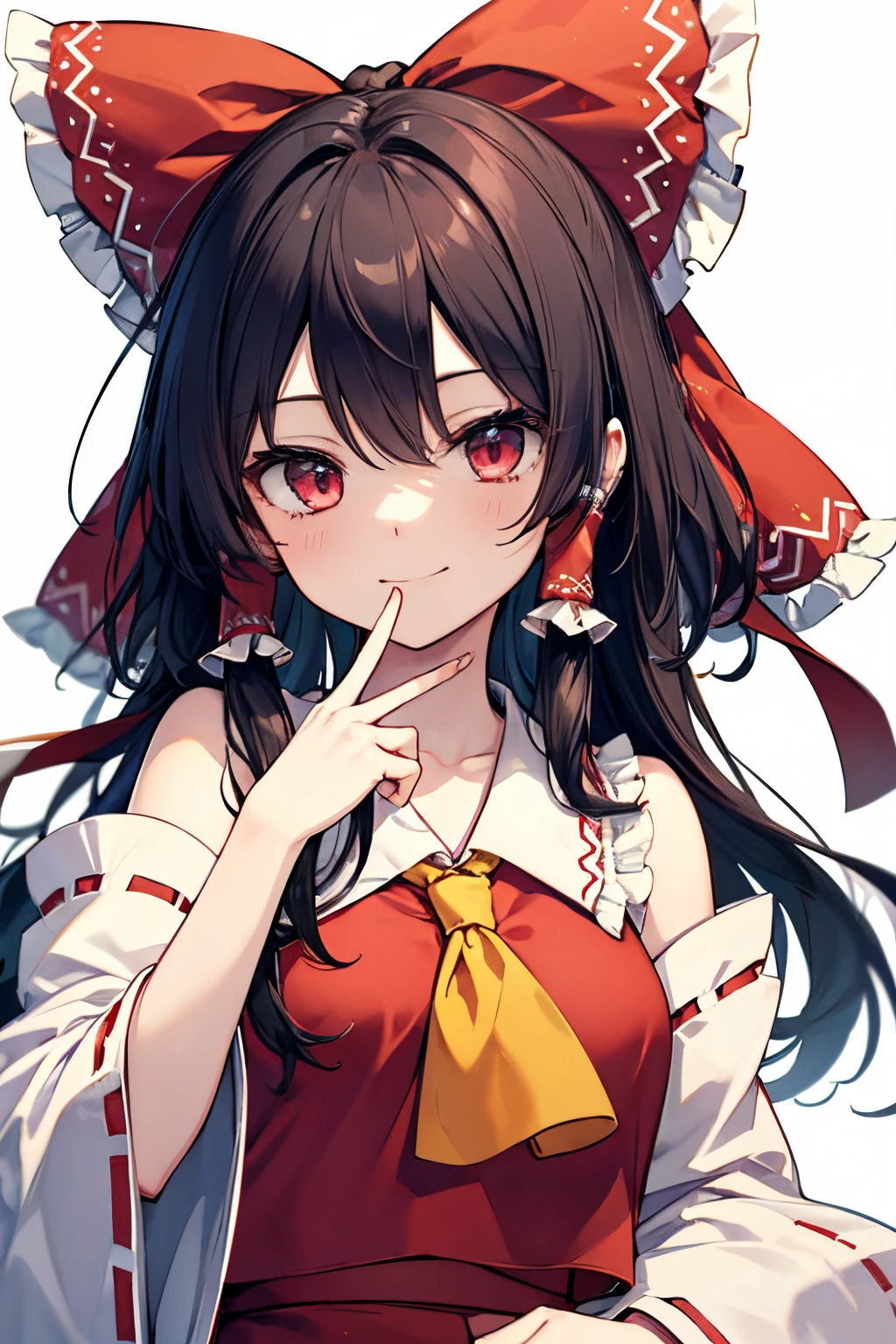 Hakurei Reimu,Touhou project, smile