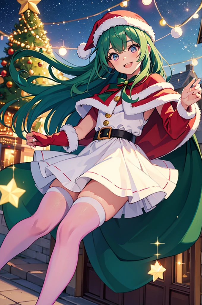 Christmas Elf Girl with Two-Tone Hair
Green-Eyed Joyful Expression
Santa Hat with Holly Decoration
Twinkling Christmas Lights in Hand
Long Red and Green Hair
Swept Side Bangs
Hair Ornament: Mistletoe Clip
Puffy Short Sleeves Blouse
Festive Red Suspenders
Cottagepunk-Inspired Outfit
Norwegian Christmas Background
Ultra-Sharp Detailing
Unreal Engine 5 Render
NijiJourney Style Artwork
Side Profile View
Studio Anime Aesthetics
Vibrant RTX Lighting Effects
Warm, Inviting Atmosphere
Cozy Winter Scene
Intricate Hair Textures
Snowflake-Shaped Earring
Whimsical Green Eye Makeup
Freckles Mimicking Star Constellations
Glowing Hearth in the Background
Traditional Norwegian Krumkake in Scene
Candlelit Window Silhouette
Elaborate Embroidery on Shirt
Soft, Flowing Hair Dynamics
Hand-Painted Look with Digital Precision
Reflection of Christmas Tree in Eyes
Animated Snowfall Effect
Shadow Play from Twinkling Lights
Subtle Breath Vapor in Cold Air
Velvet Ribbon in Hair
Whimsical, Curly Hair Tips
Playful Pose with Lights
Northern Lights Inspired Color Palette
Faux Fur-Trimmed Boots Peeking
Gingerbread House on the Windowsill
Yuletide Spirit Captured in Smile
Detailed Lace Pattern on Shirt
Sparkling Snow on Eyelashes
Glimmering Star Pendant Necklace
Soft, Rosy Cheeks from Cold
Festive, Hand-Woven Woolen Mittens
Storybook Cottage in Background
Enchanted Forest Setting
Mystical, Glowing Fireflies Around
Snow-Covered Pine Trees Lining Path