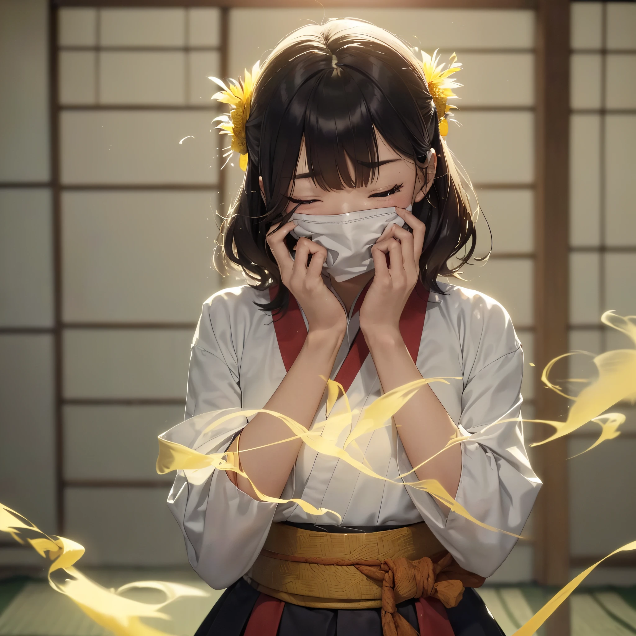 ((masutepiece, High resolution, depth of fields, 4K, Ticker,))),(((velocity)),((())),Yellow smoke,Attacked by farts, (((woman samurai))),velocity,(((Yellow smoke is rising ))),,((i'i'i'i'i'i'i'i'i'i'i'i'i'i'i'i'i'i'i'i'i'i'i'i'i'i'i'i'i'i'i'i'i'i'i'i'i'i'i'i'i'i'i'i'i'i'i'i'i'i'i'i'i'i'i'i'i'i'i'i'i'i'i'i'i'i'i'i'i'I'm in a Japanese tatami room.)),((Cover your nose with your hands)),(((One Woman))),((((girl surprised by the smell)))),((((please cover your face with your hands。'There'no smell)))),profile,((Look up)),((focus on upper body)),(((^^^))),((((Close one eye))))