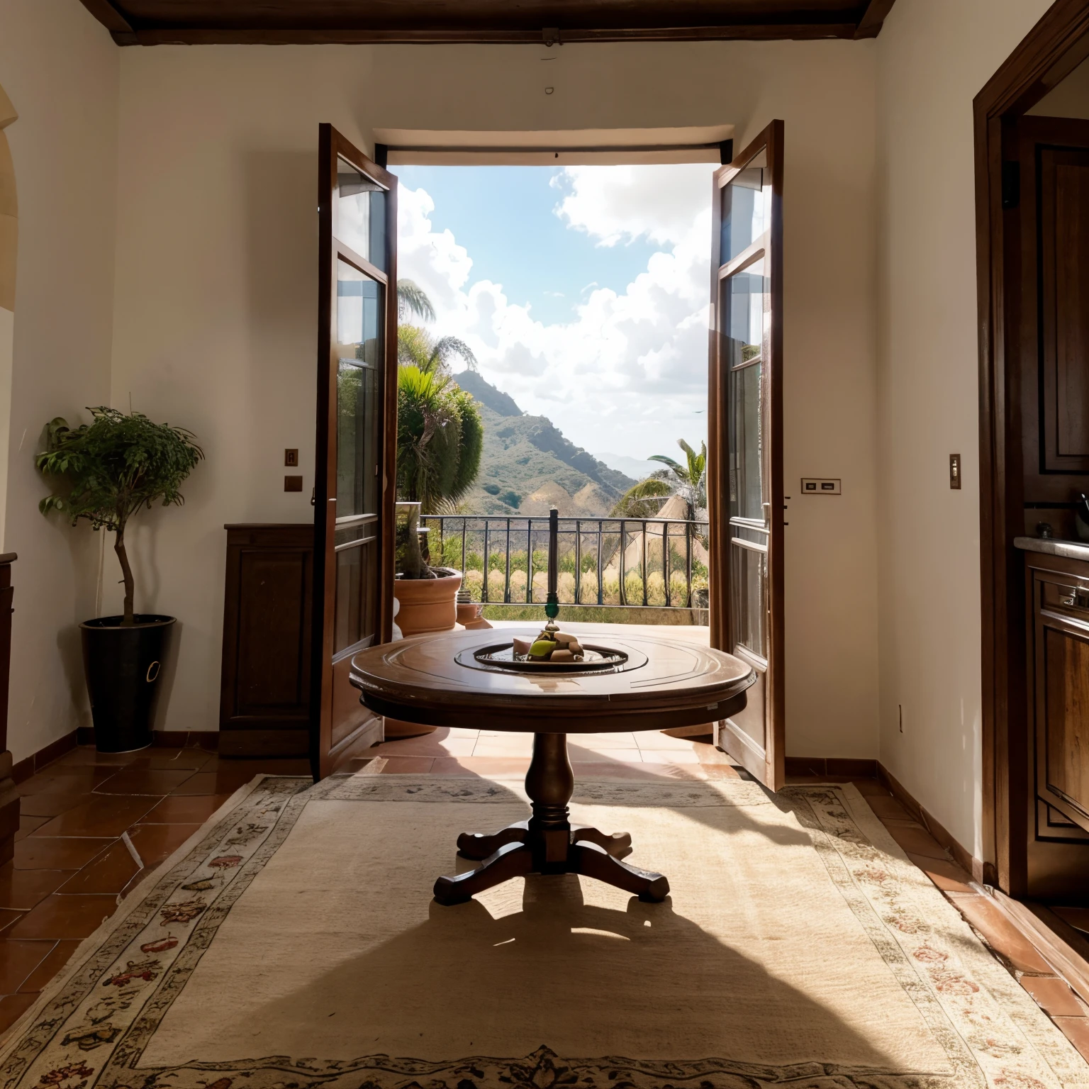 Casa de capim ultra realista