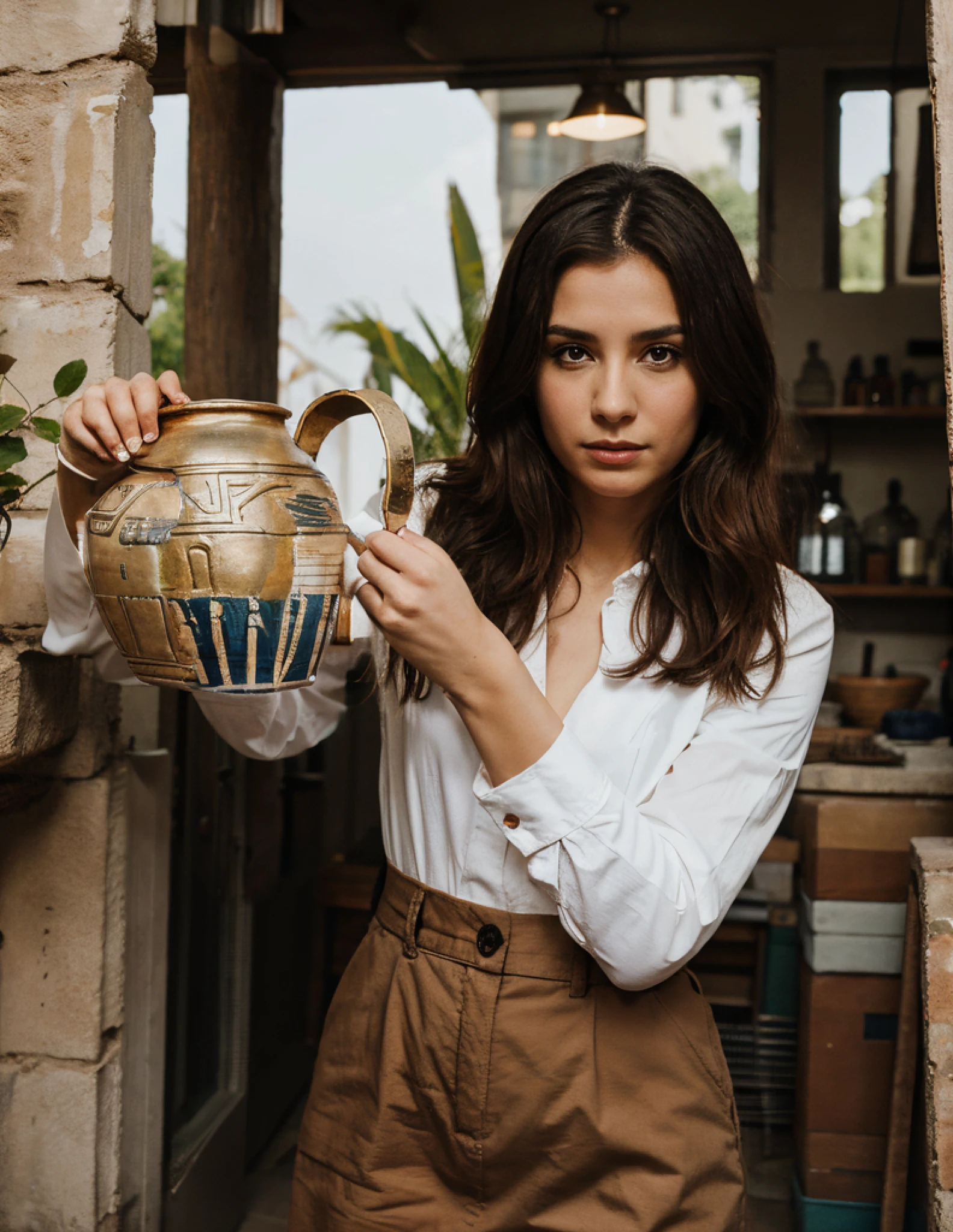 fill out the Greek pot
