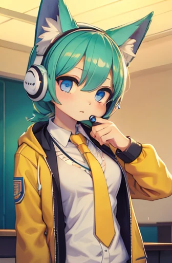 Give her headphones
