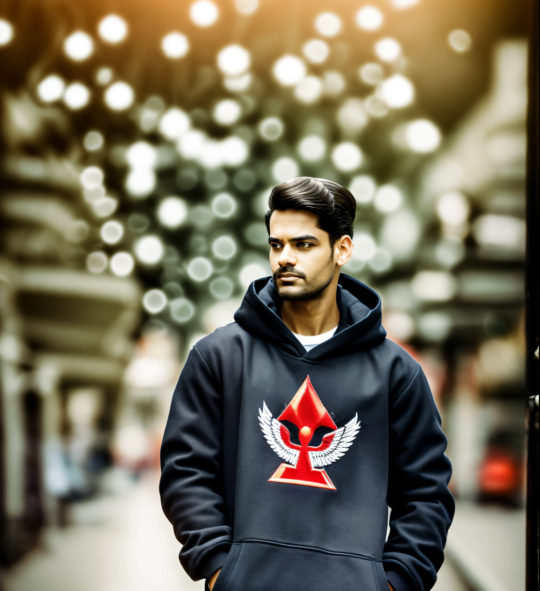 Realistic Bokeh portrait photography