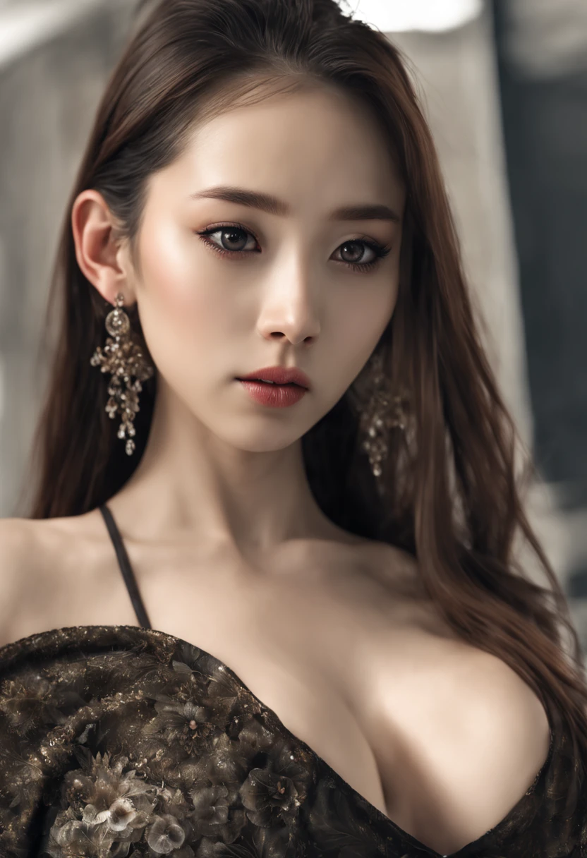 8K, Meisterwerk, RAW-Foto, best quality, Detail:1.2),fotorealistisch, Extrem Detaillierter CG vereint 8K, 8K, Diamant, und Tapeten, Depth of field, Filmisches Licht, Blendenfleck, raytracing, (extremely beautiful face, beautiful lips, gorgeous eyes), Komplizierte Details Gesicht, ((Ultra-Detaillierte Haut)) 1girll, Im Dunkel, Tiefer Schatten, Beautiful and elegant Chinese girl, Kpop-Idol,(Sehr schlanker und schlanker, muscular body:1.3), （Rote, transparente Yogahose；1.4），Enge Yogahose，Peinliche Zeilen，No underwear，big boobs, die die，