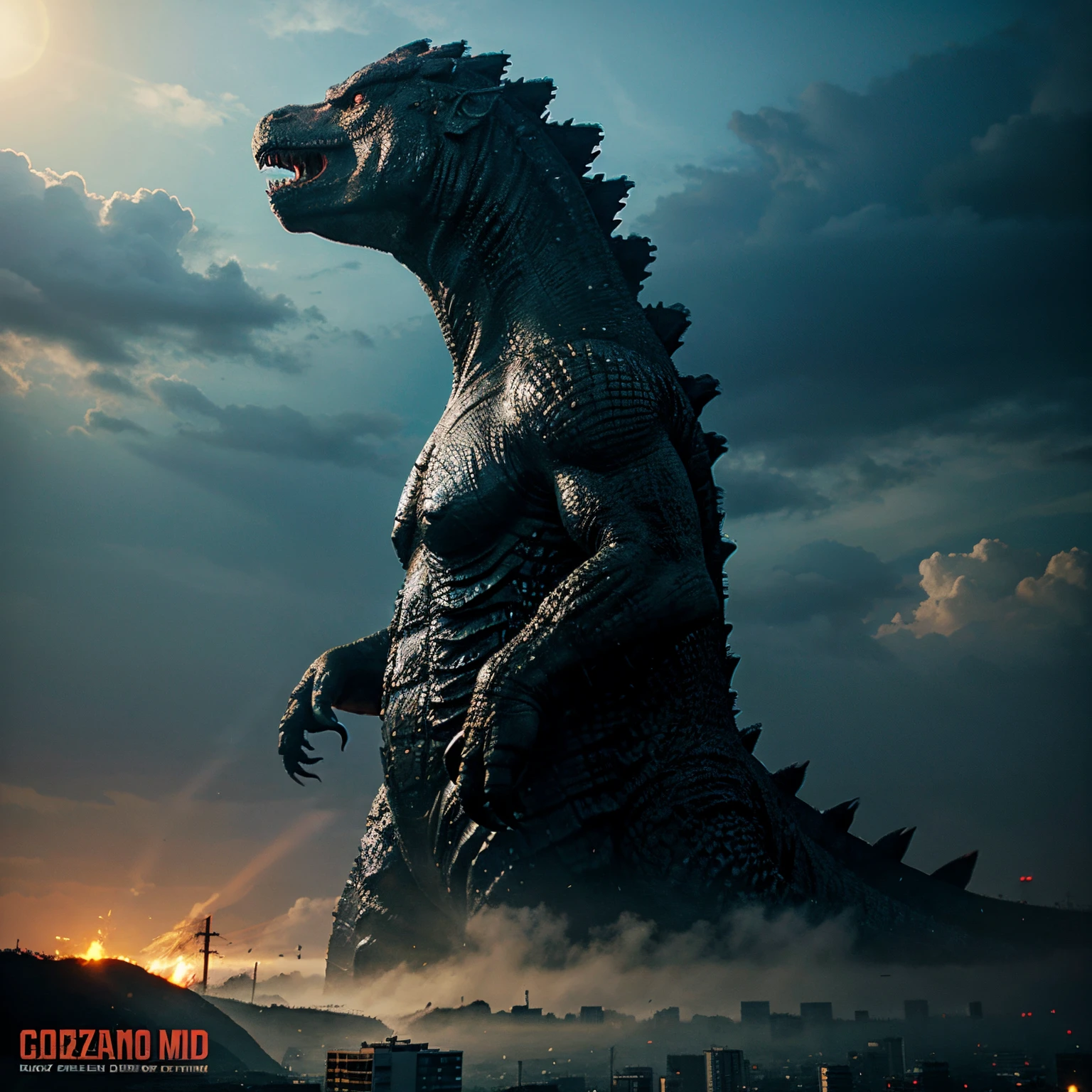 Gambar godzilla