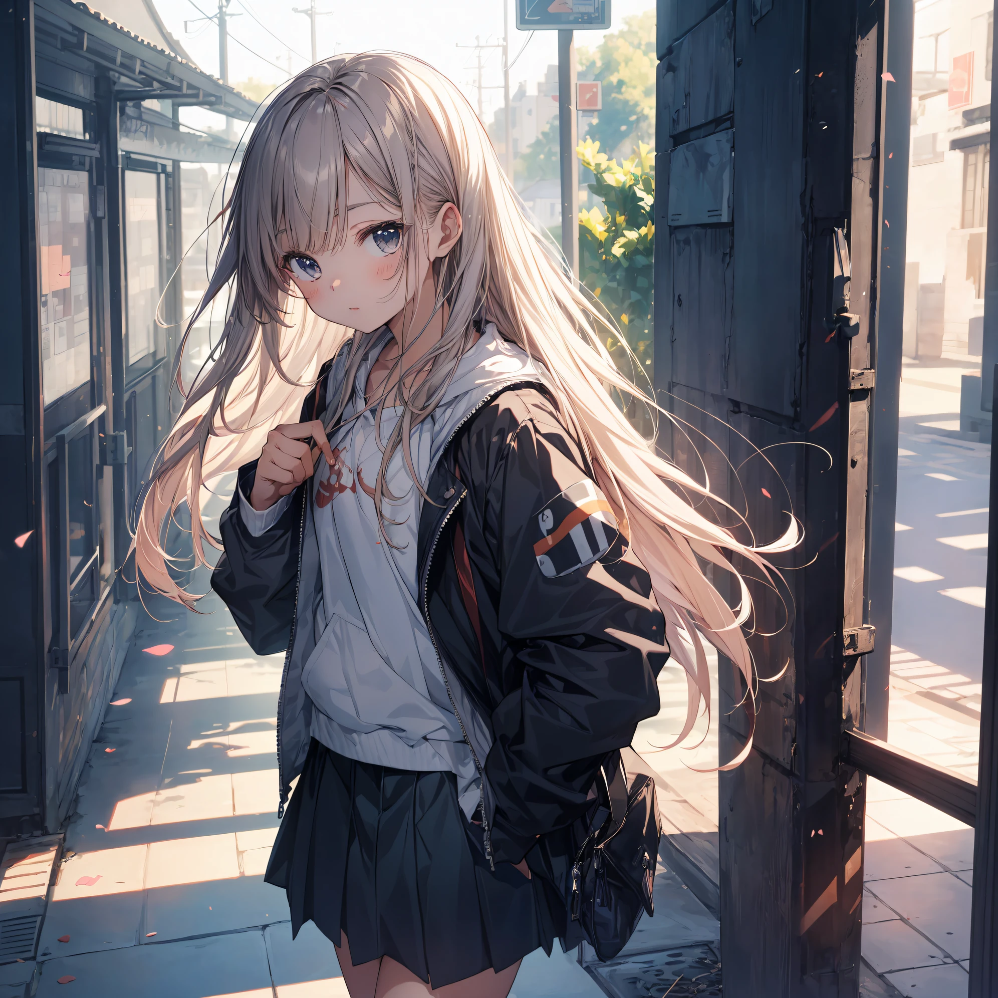 (Best Quality, 4K, 8K, hight resolution, masutepiece:1.2), Ultra-detailed, (Realistically cute,Photorealsitic:1.37), High resolution, anime moe art style, Best Anime 8K Konachan Wallpapers, Pixiv Contest Winner, Perfect Anatomy, super detailed skin,BREAK,(Draw a girl sleepily walking to school. ),BREAK, 1girl in, (Solo,Lori,child,13years:1.3),Full limbs, complete fingers, a junior high school student, Androgynous attraction, (Forehead,Midsection bangs,Hair pulled back), flat chest, Small butt, groin, Small eyes,Beautiful detailed black eyes, Well-proportioned iris and pupils, disgusted eye, High resolution detailed hair, Sailor Uniform, Skirt, On the way to school. BREAK,Medium: Anime Art, Vibrant colors, Sharp Focus, Professional, Bokeh.
Lighting: Natural light shining a soft light on the girl, Create a warm and cozy atmosphere on your way to school..BREAK,Best lighting by famous artists, 8K,Illustration,