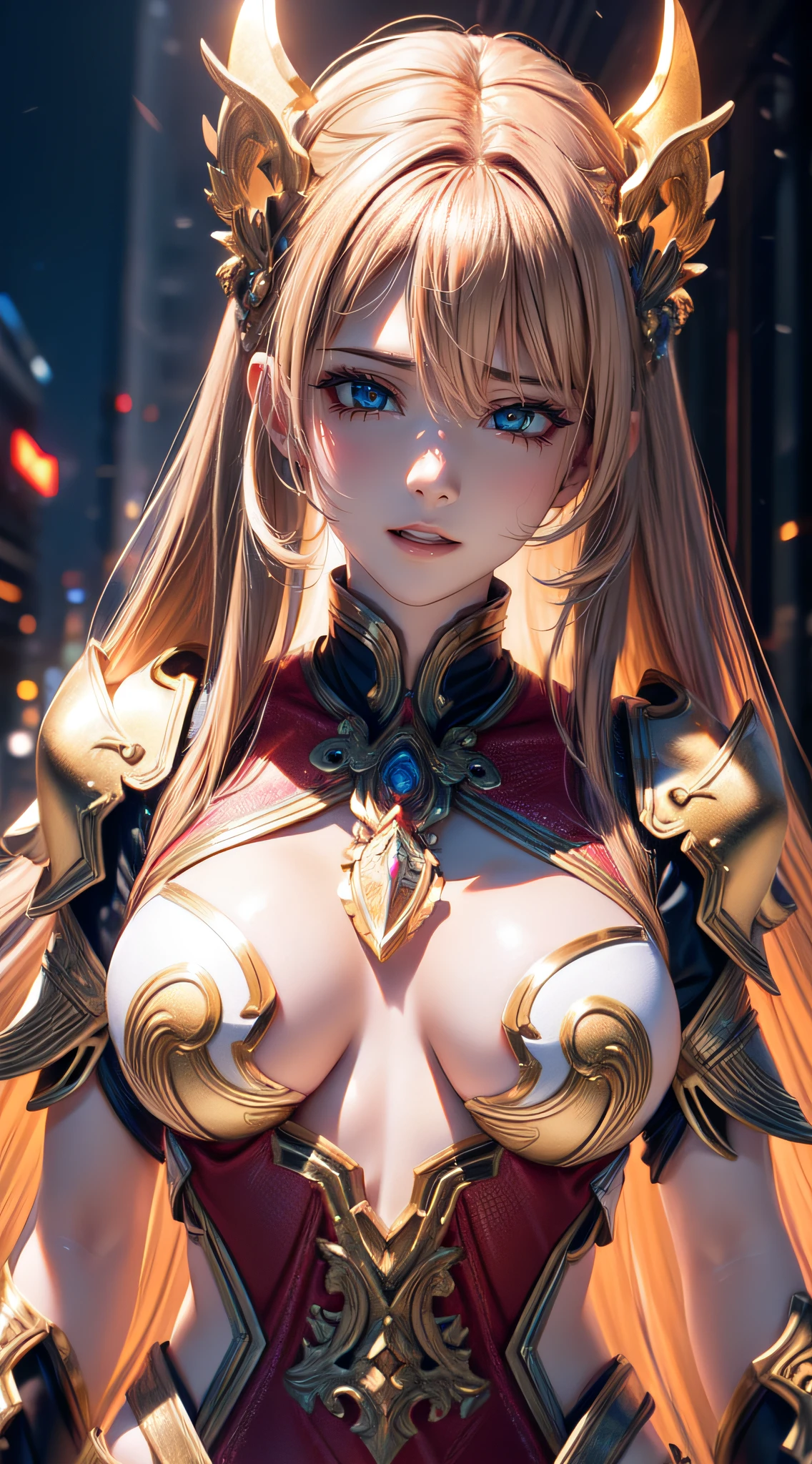 Pornographic Images,Cinematic scene,Fantasy Art,Highest image quality,(hyperrealistic portrait),(8K),Ultra-realistic,Best Quality,High quality,High Definition,high quality texture,high detailing,Beautiful detailed,fine detailed,extremely details CG,Detailed texture,realistic representation of face,masutepiece,presence,Dynamic,Bold,1gir,Ultra detailed skin,Curve,Petite,Beautiful breasts,Large breasts,pale skin,pointed breast,Erect nipples,(super thin hair),(ultra soft hair),(ultra straight hair),Swept long bangs,very light coppery amber hair,Hair over one eye