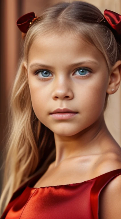 realistic photograph, closeup, beautiful 12 year old girl, sailing, blond, symetrical features, closed nouth, clear skin,topless, elegant, refined, delicate features, soft lighting, natural look, brown eyes, chiseled cheekbones, slight smile, glossy lips, natural hair color, european