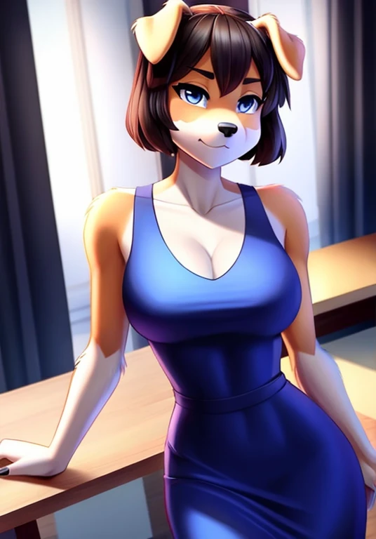 dog, sexy, fitnes dress, fit, sex on the table, ahego face