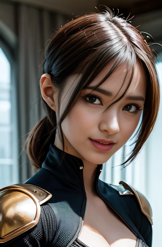 (high resolution,masterpiece,best quality,extremely detailed CG, anime, official art:1.4), realistic, photo, amazing fine details, all intricate, gloss and shiny,awesome many layers, 8k wall paper, 3d, sketch, kawaii, illustration,( solo:1.4), perfect female proportion,villainess, (fusion of dark brown cockroach and lady:1.4), (brown cockroach form lady:1.2), (brown cockroach lady:1.2), (fusion:1.2), (solo:1.4), (evil smile:1.2), muscular, abs, (cockroach brown exoskeleton bio insect suit:1.4), (cockroach brown exoskeleton bio insect armor:1.2), (brown transparency cockroach wing:1.4), (brown cockroach antennae:1.3),