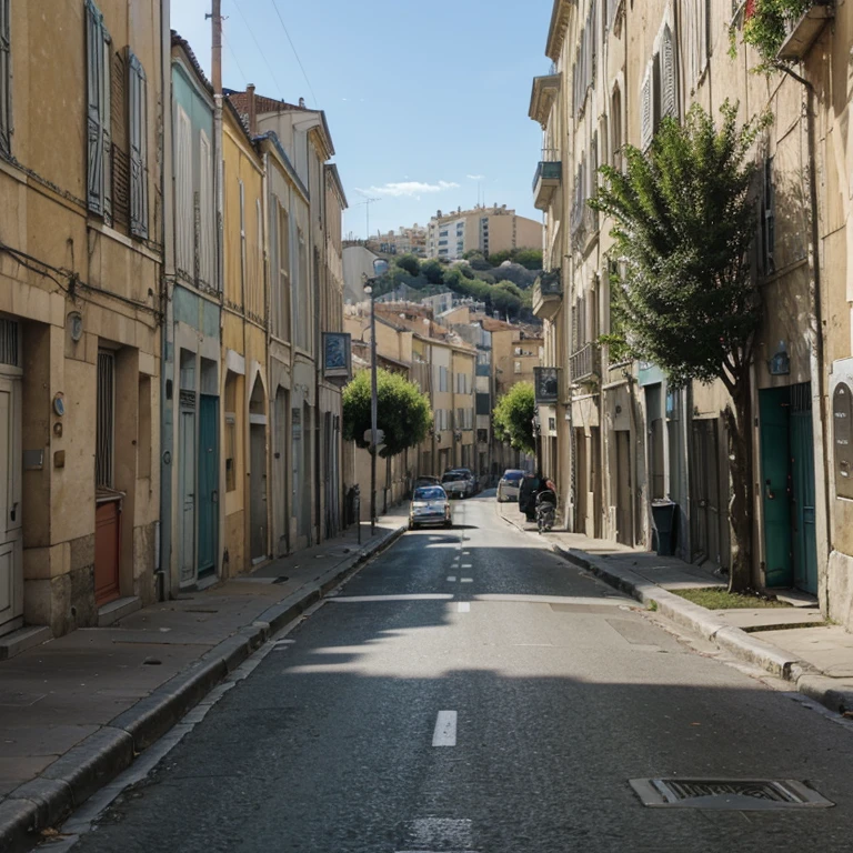 paysage, photographic quality, photo de marseille de jour, ville urbaine
