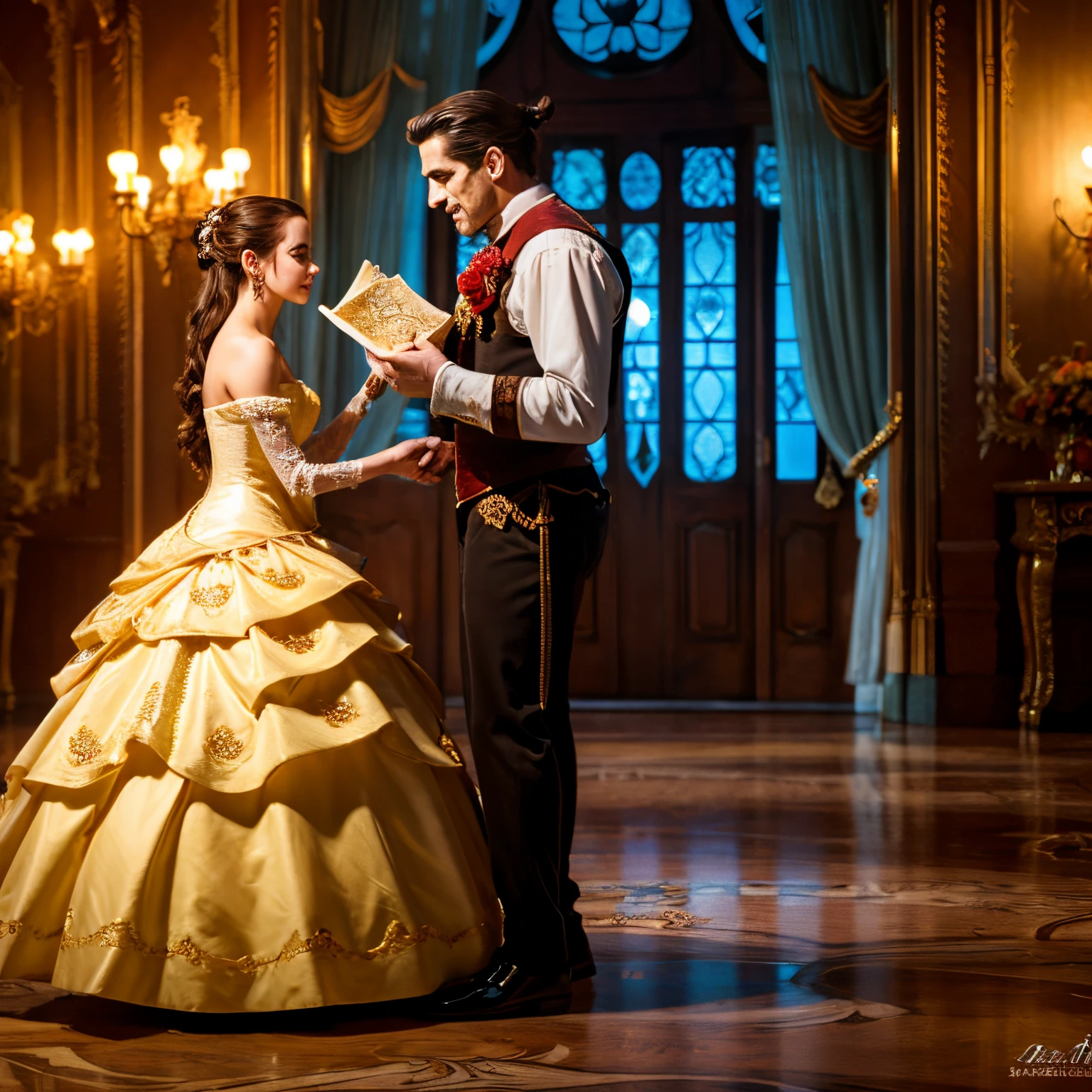 beauty and the beast couple
