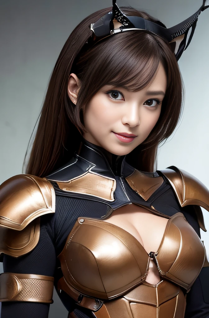 (High resolution,masutepiece,Best Quality,extremely details CG, Anime, Official art:1.4), Realistic, Photo, amazing fine details, all intricate, gloss and shiny,awesome many layers, 8k wallpaper, 。.3D, sketch, kawaii, Illustration,( Solo:1.4), perfect female proportion,villainess, (Fusion of dark brown cockroaches and lady:1.4), (Brown cockroach form ready:1.2), (Brown cockroach woman:1.2), (Fusion:1.2), (Solo:1.4), (Evil smile:1.2), muscular, Abs, (Cockroach Brown Exoskeleton Bioinsect Suit:1.4), (Cockroach brown exoskeleton bioinsect armor:1.2), (Brown transparent cockroach wings:1.4), (Brown cockroach antenna:1.3),mecha musume,Sexy_race_queen,nun,high leg latex leotard,Chun-li,ninjartist_Suit,1girl in