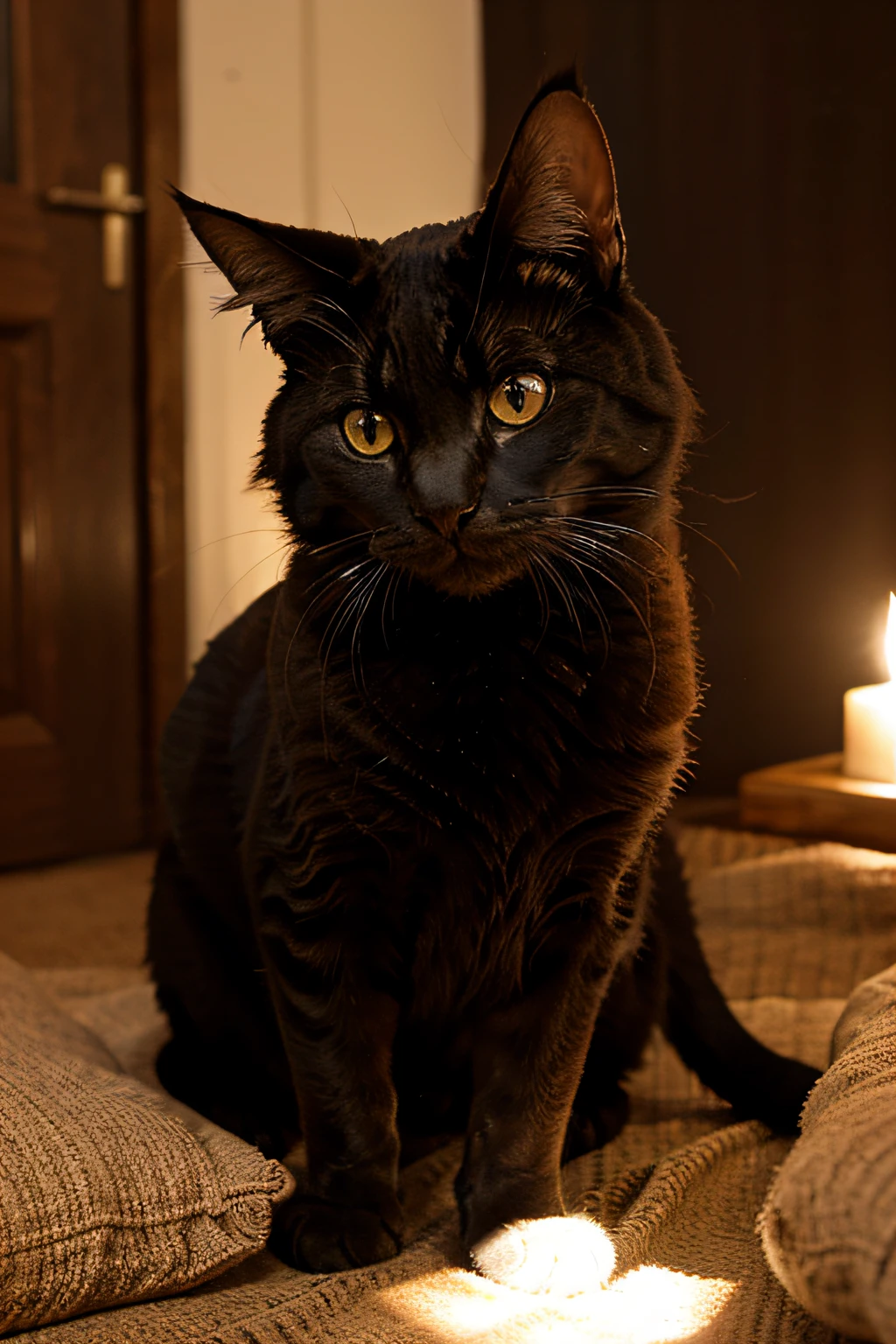Give me examples of images of gibernetic Egyptian cats
