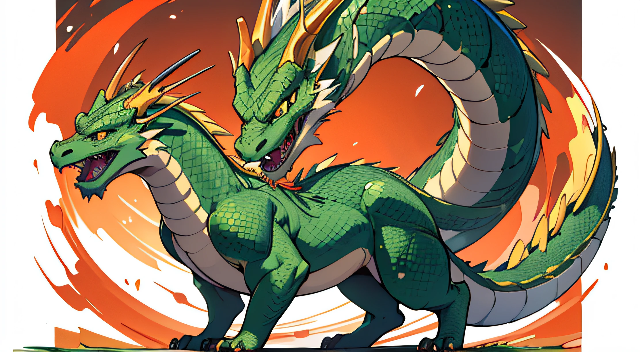 (Best Quality,4k,8K,high resolucion,Masterpiece:1.2), oriental dragon, asian dragon, dragon full body, snake-like body, Even if it’s a dragon'I see a tail., No people, delete character, small front and hind feet, long waist