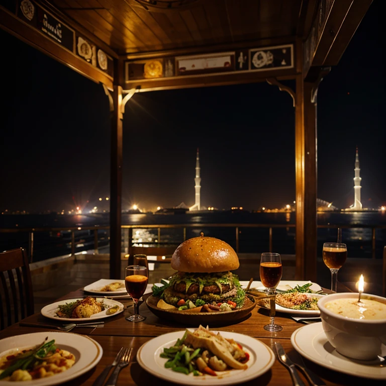 One dinner in the istanbul